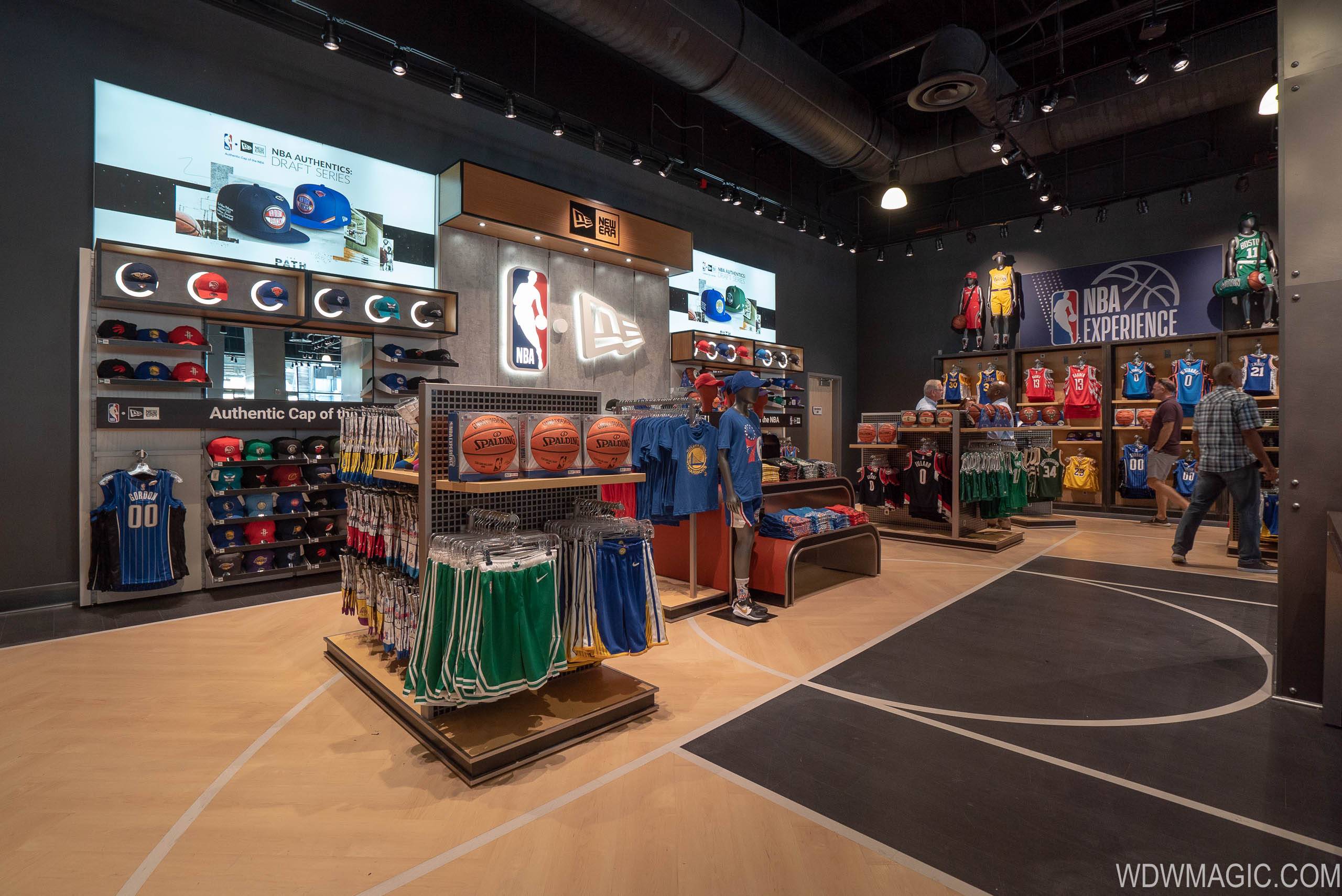 NBA Experience Store overview