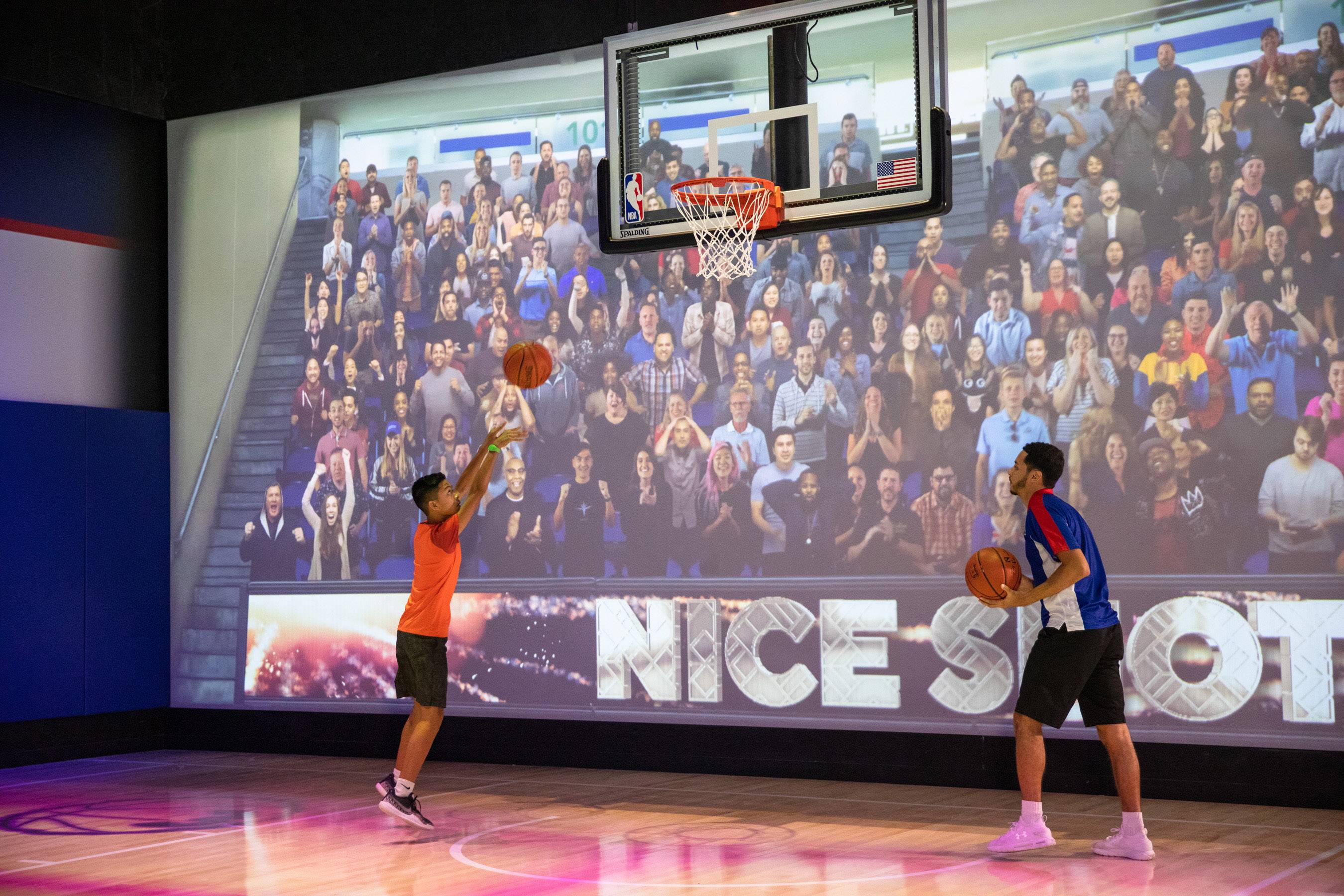 Inside the NBA Experience at Disney Springs