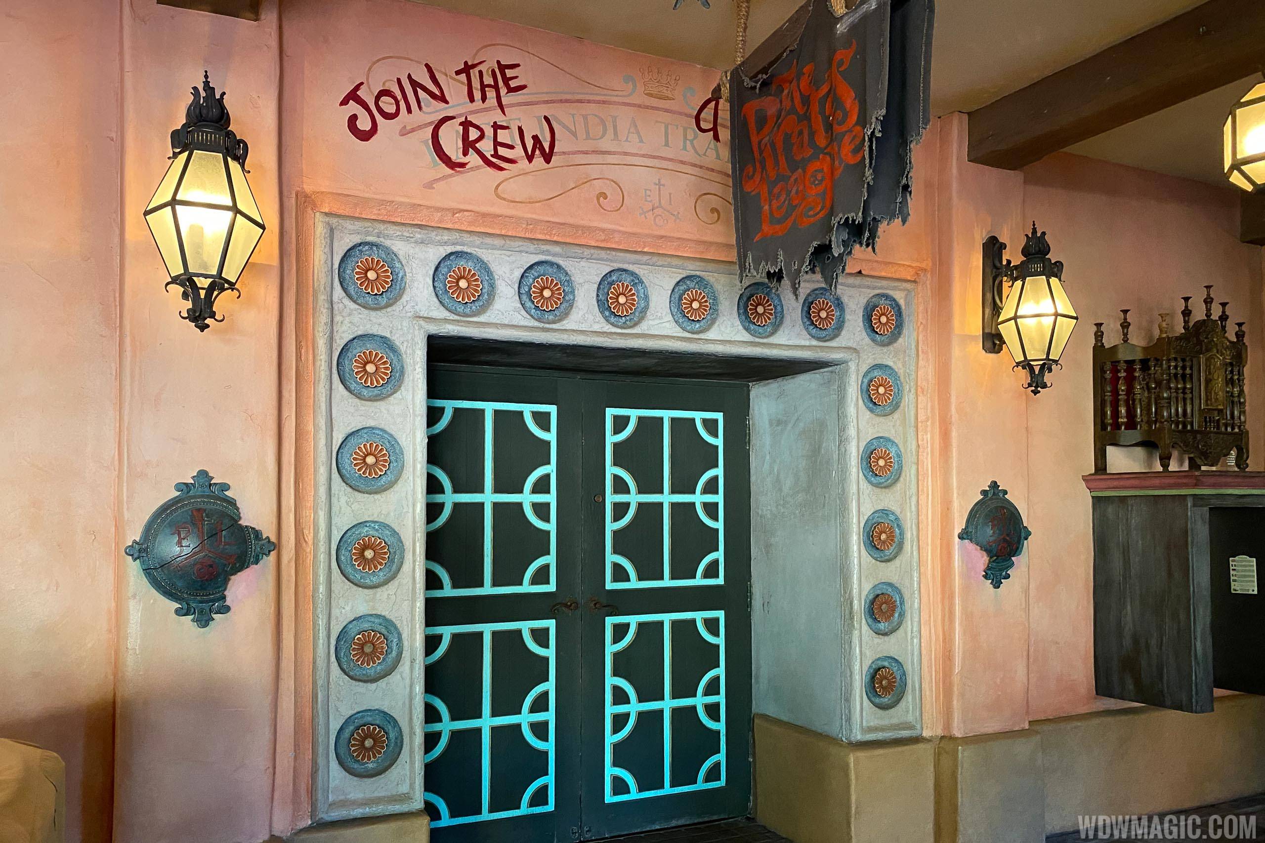 Entrance to the Pirates League near to Pirates of the Caribbean