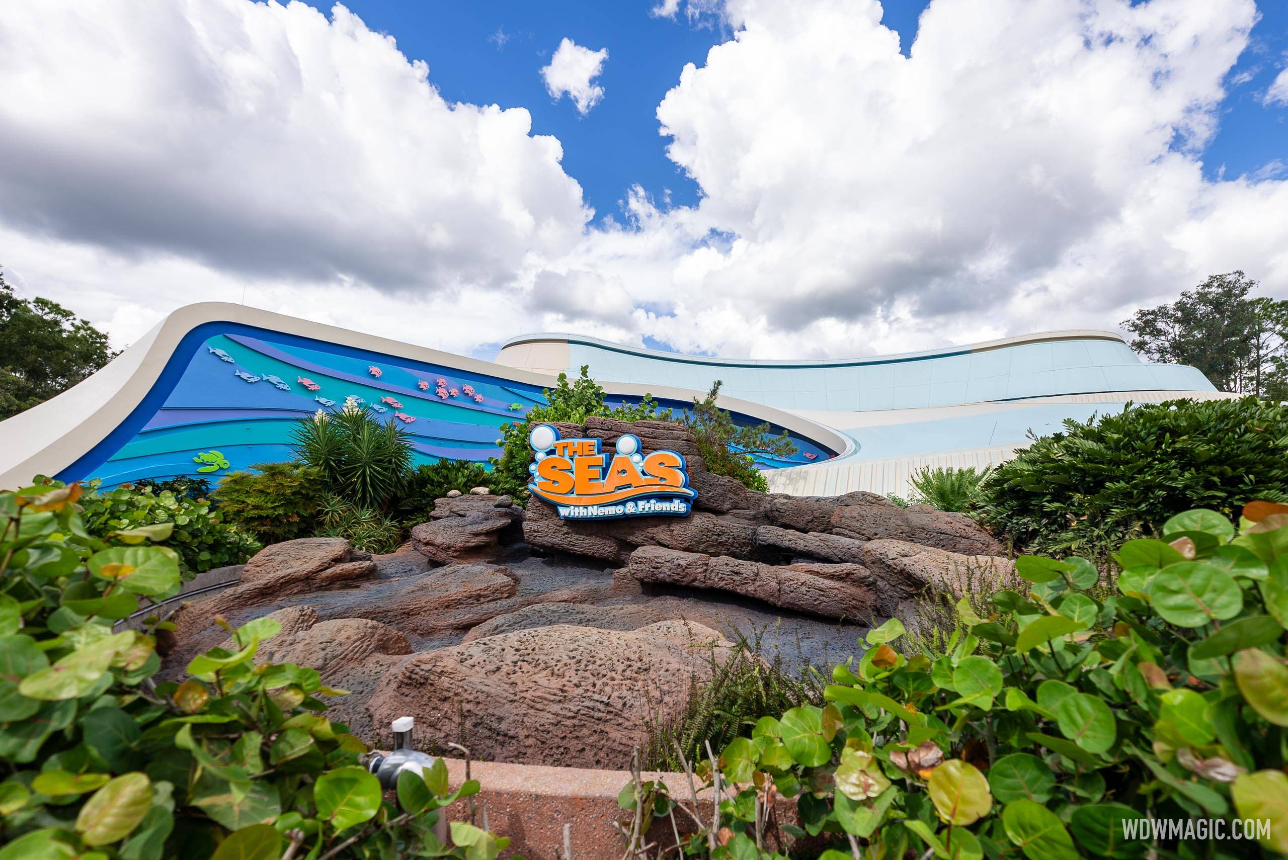 EPCOT's The Seas with Nemo and Friends debuts a fresh color palette