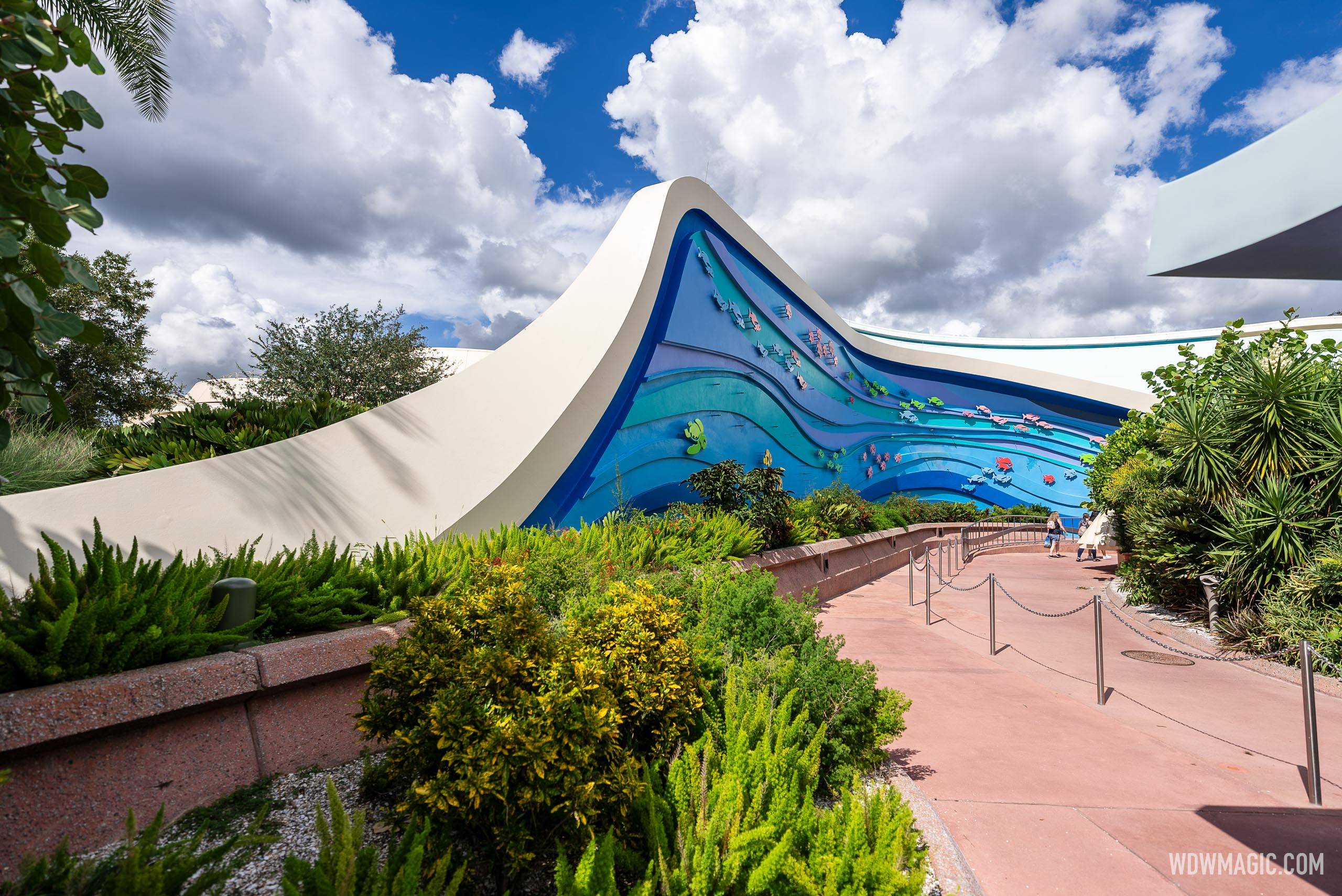 Exterior refurbishment at The Seas with Nemo and Friends - September 28 2023