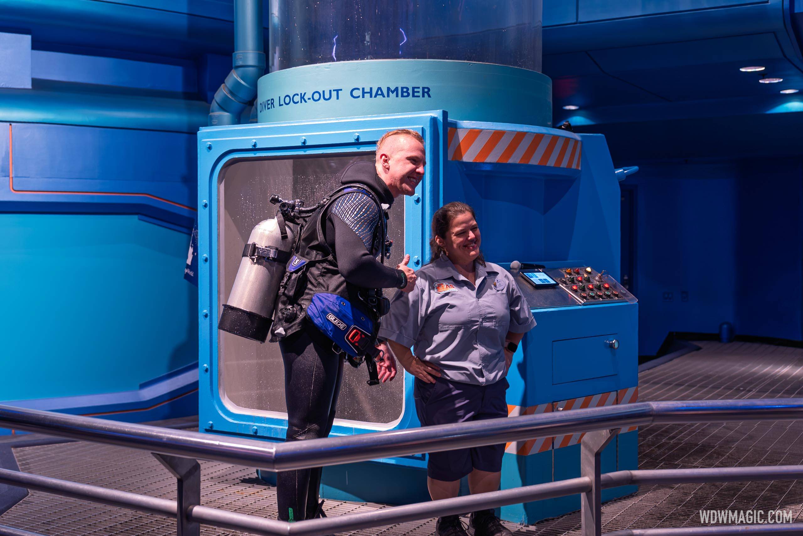 Diver Lock-Out Chamber Demonstration July 2025