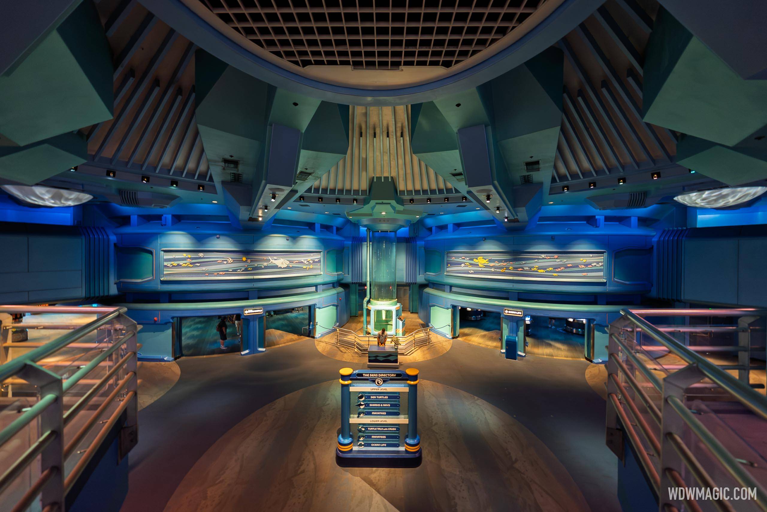 Seabase Aquarium Signage at The Seas with Nemo and Friends