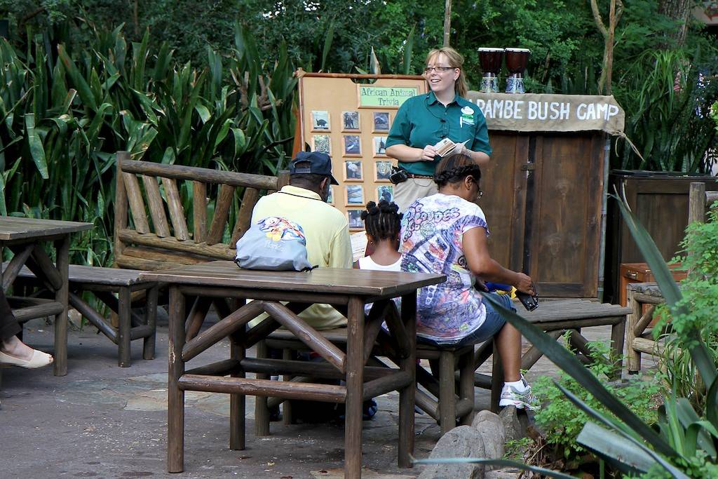 Harambe Bush camp lends an educational slant to the party