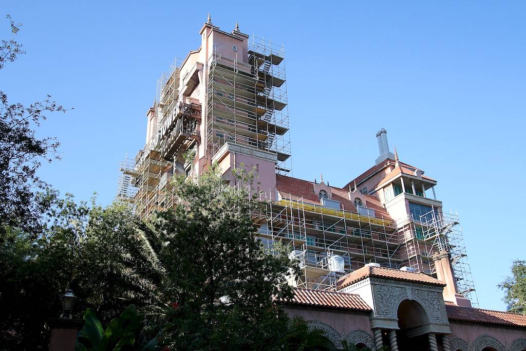 A look at the Tower of Terror refurbishment