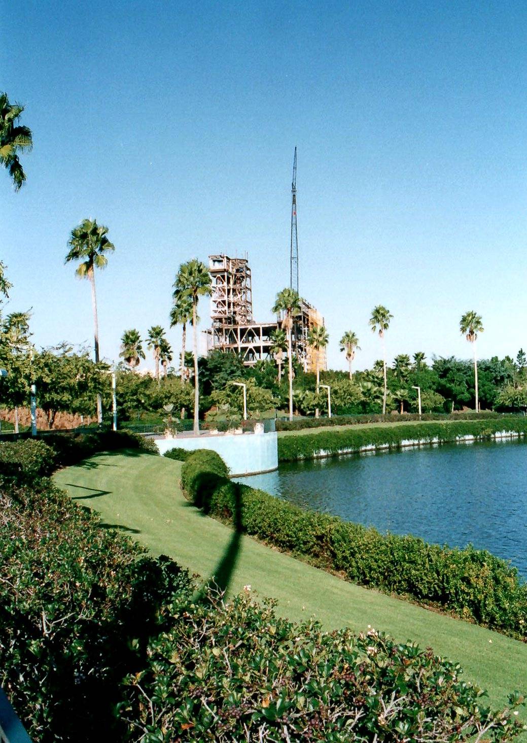Tower of Terror construction - 1993