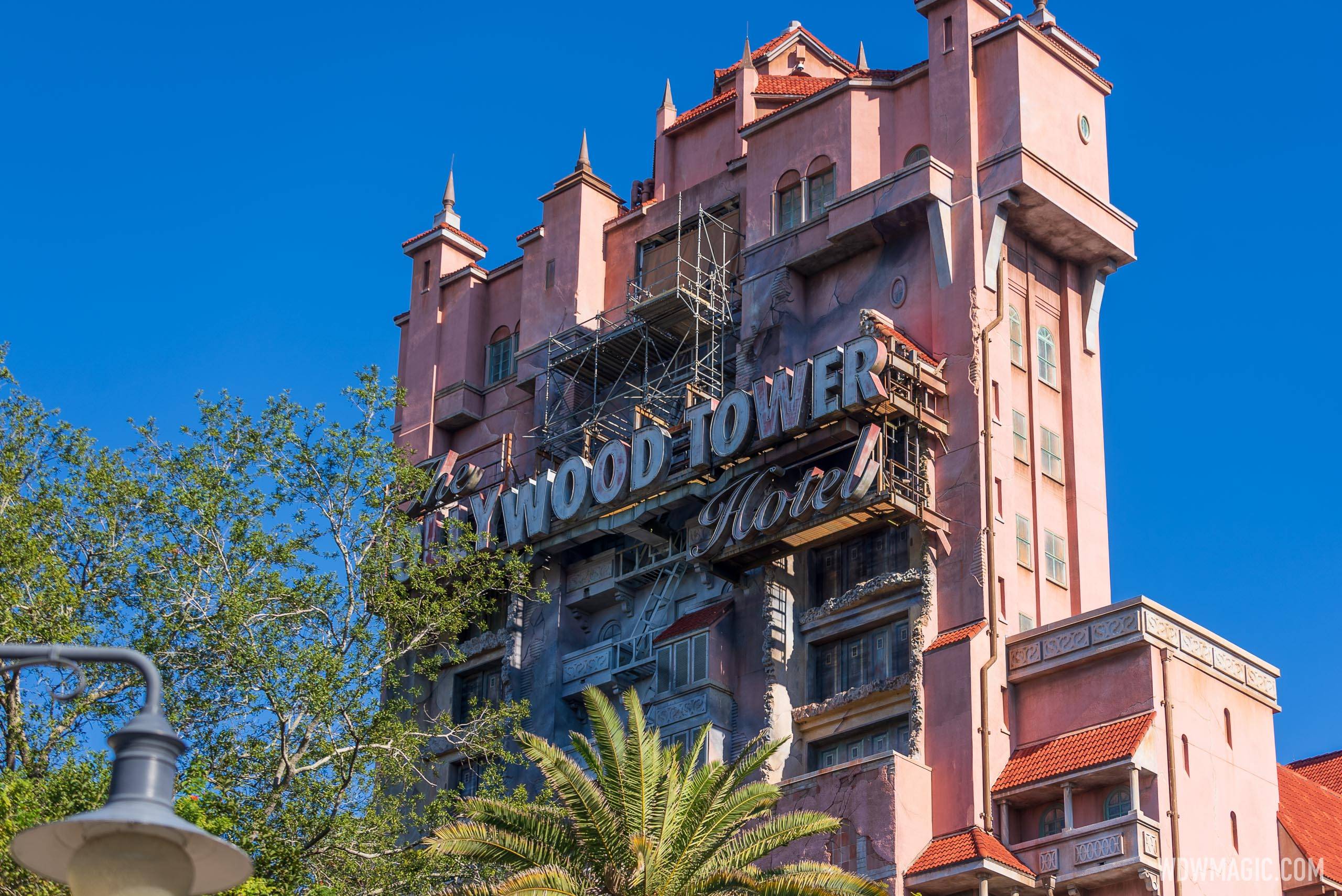 Tower of Terror closed for maintenance November 3 2021