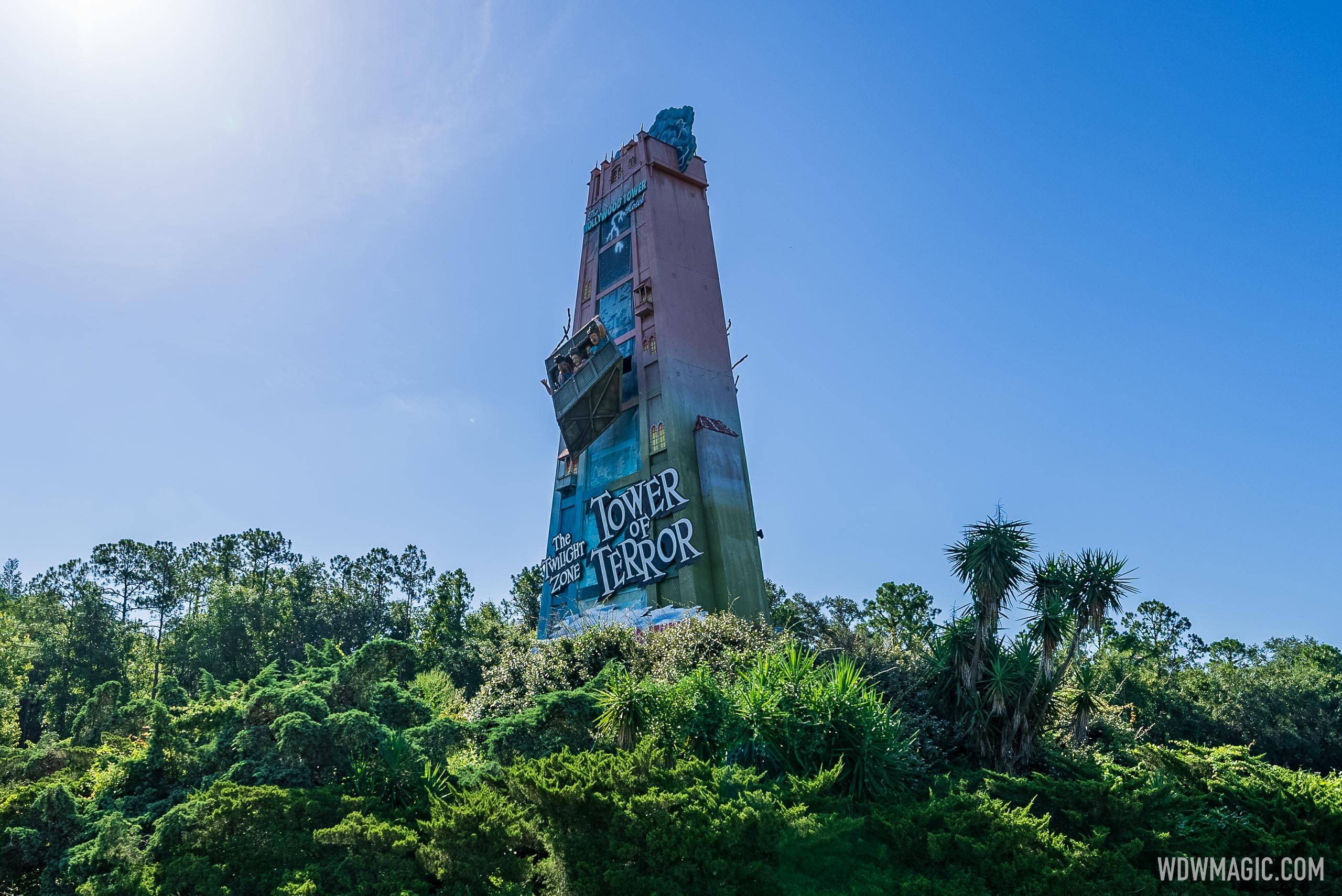 Tower of Terror billboard demolition - July 13 2022