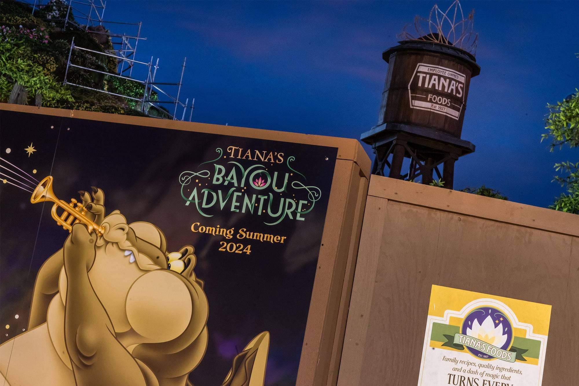 First logs take the plunge at Tiana's Bayou Adventure as ride system testing begins at Walt Disney World
