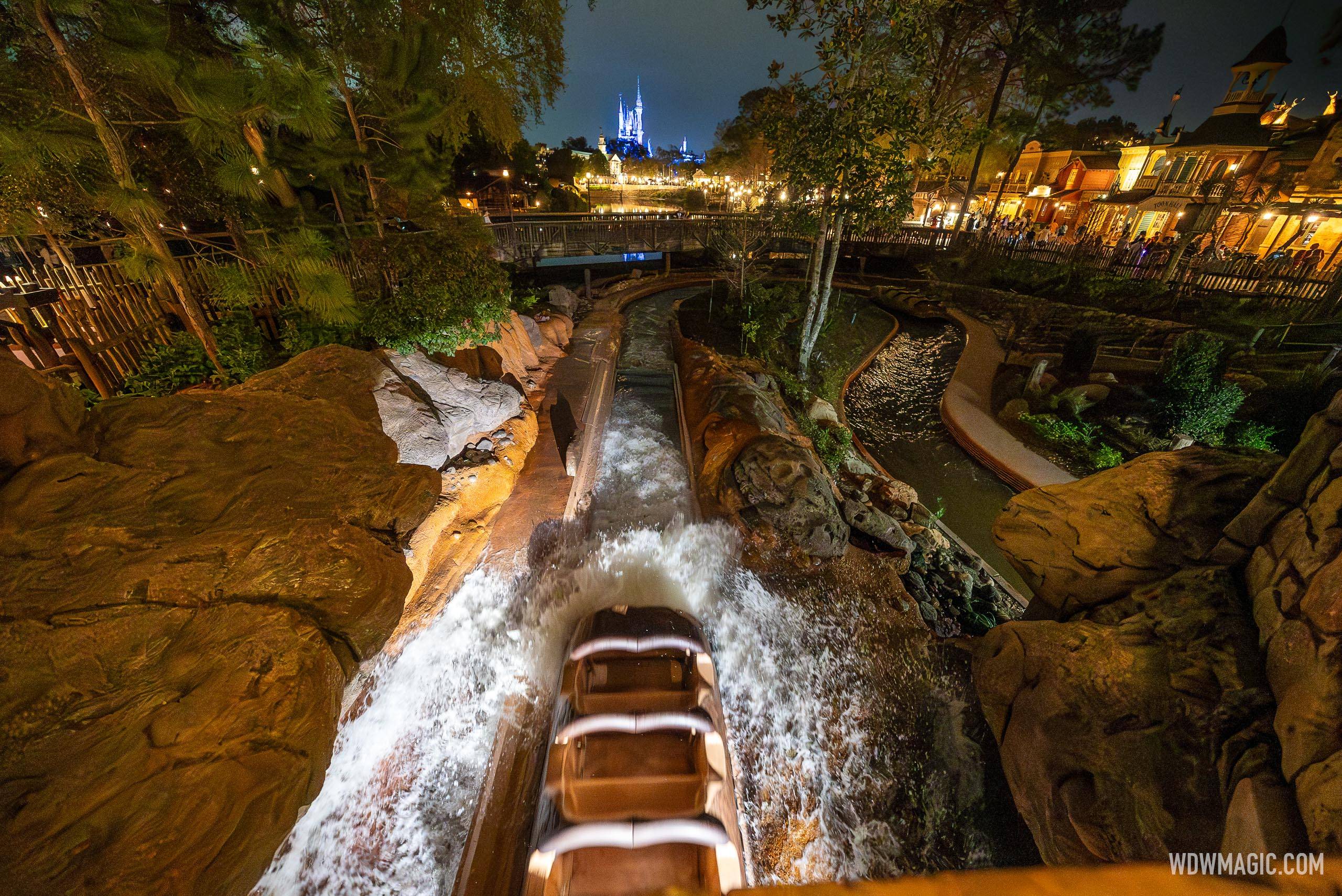 Ride system testing at Disney World's Tiana's Bayou Adventure