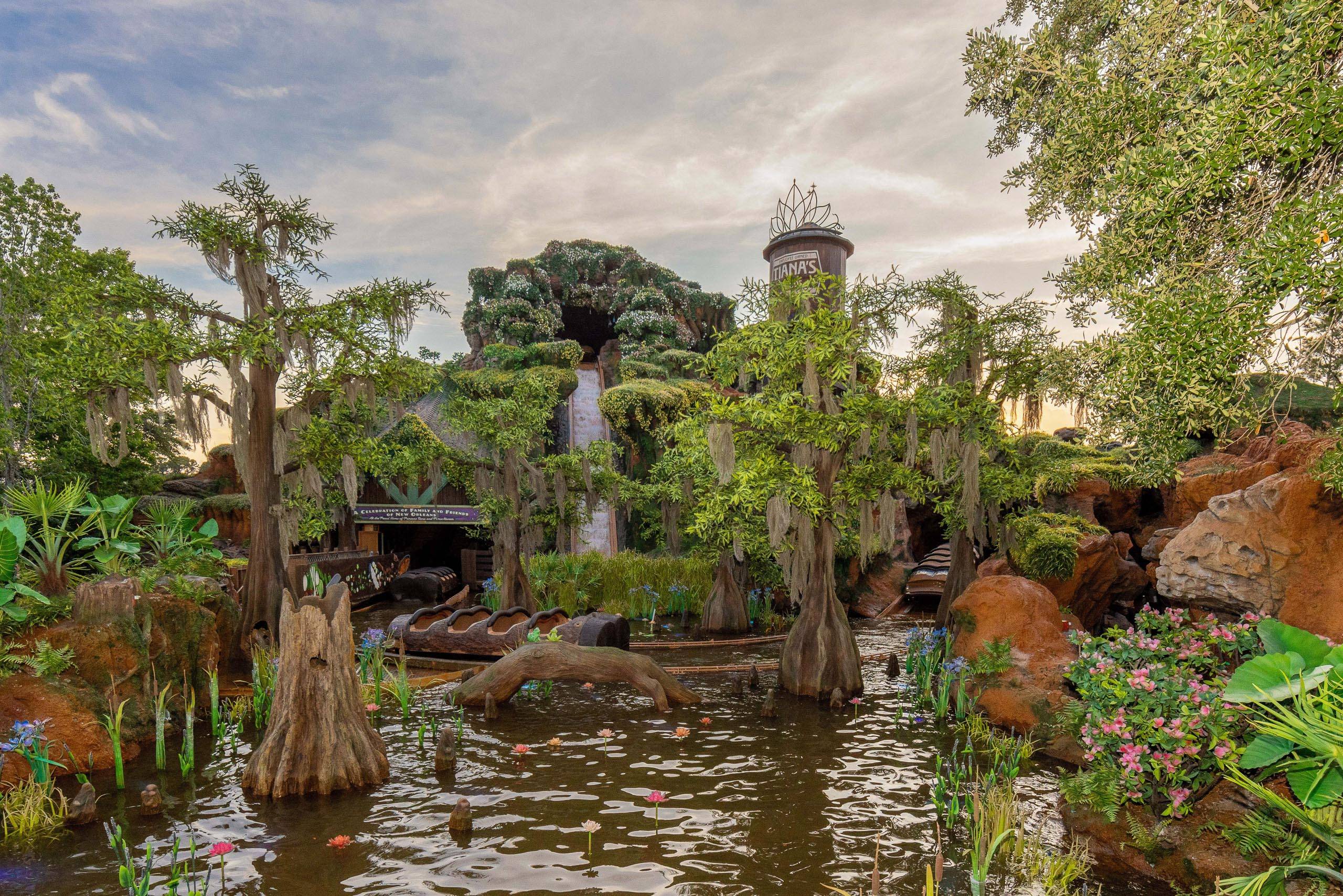 Previews of Tiana's Bayou Adventure will take place June 2 through June 26
