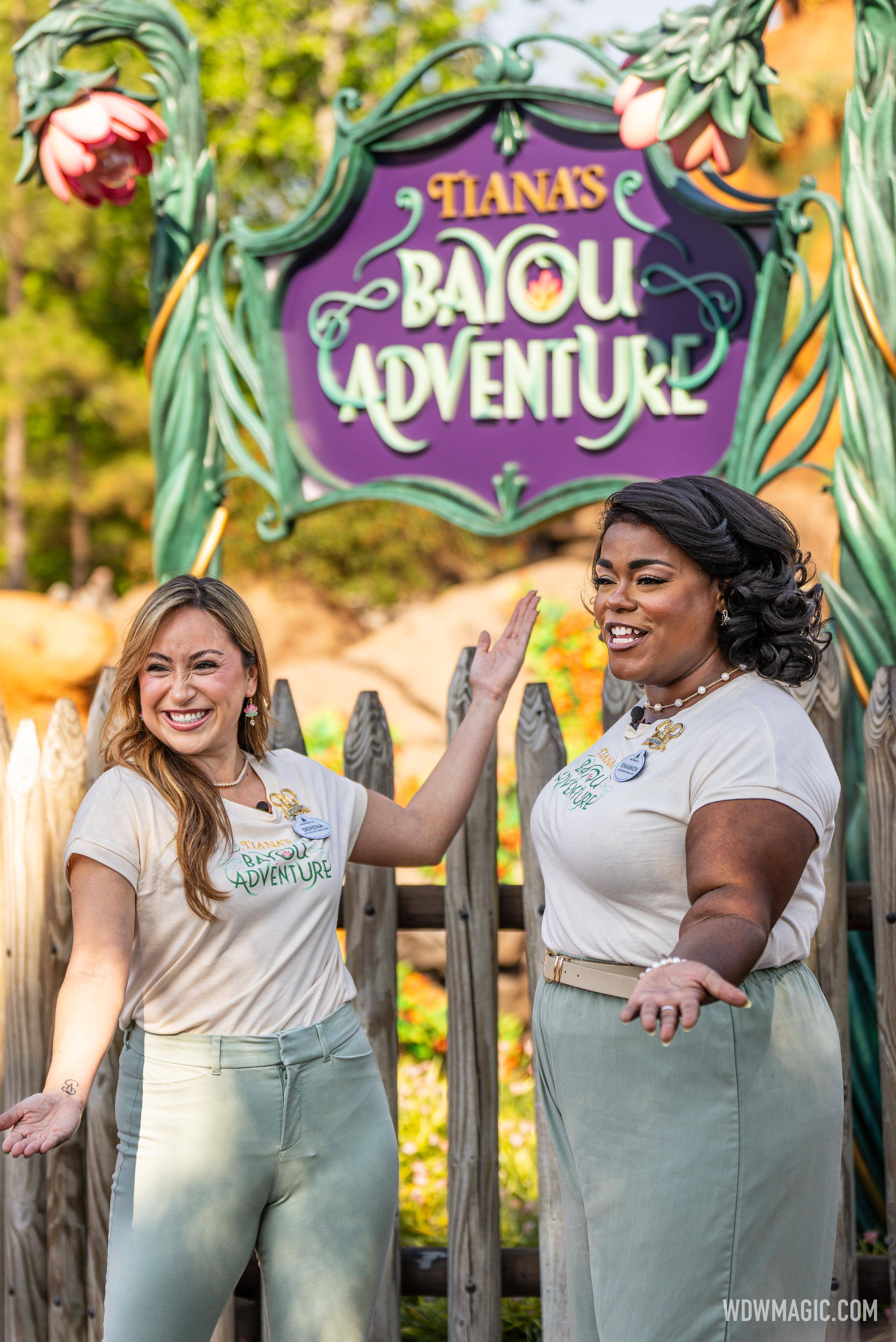 Walt Disney World Ambassadors at Tiana's Bayou Adventure