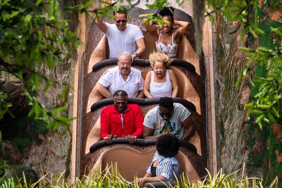 'The Princess and the Frog' Cast at Tiana's Bayou Adventure