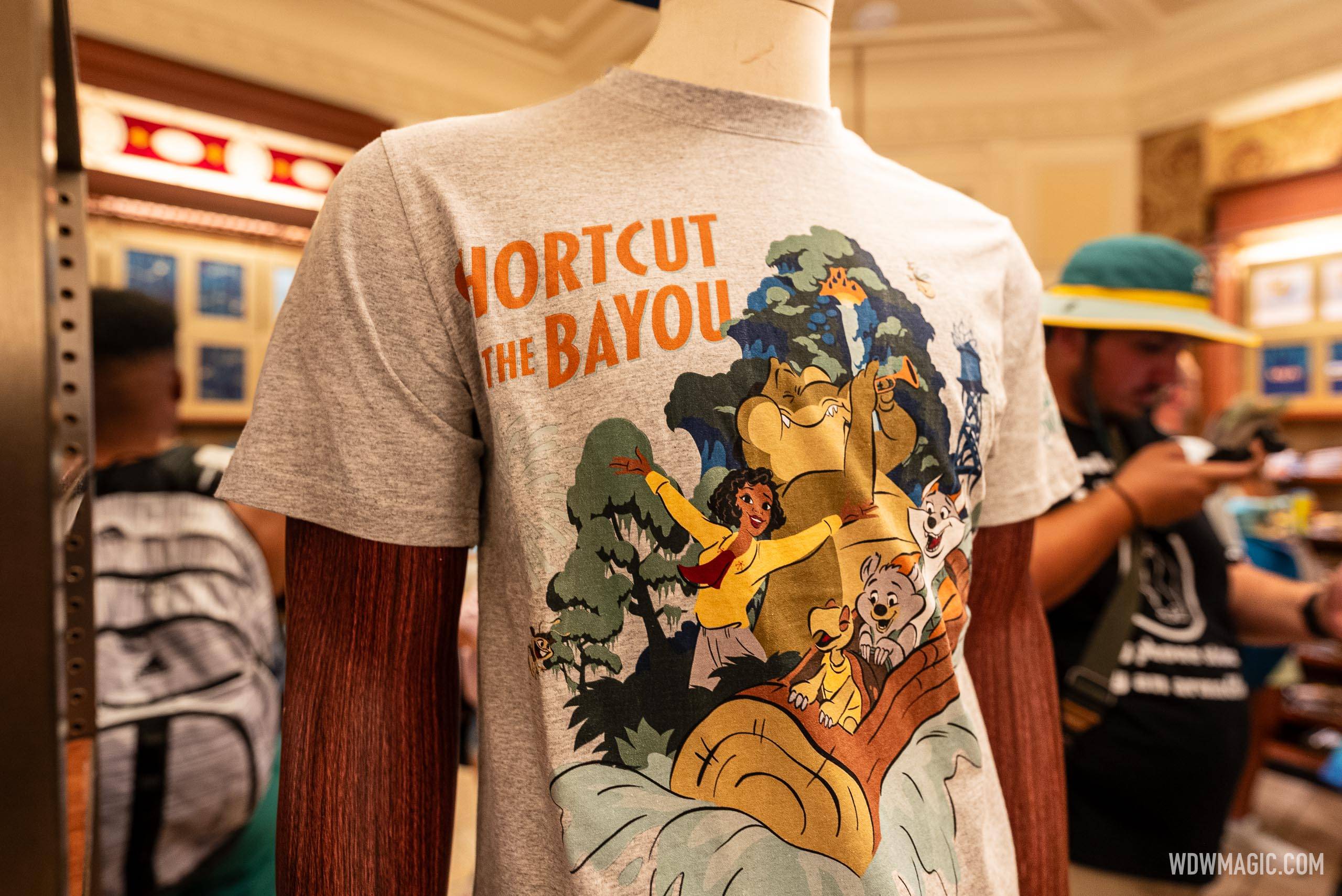 Tiana's Bayou Adventure Merchandise at Main Street Emporium Opening Day