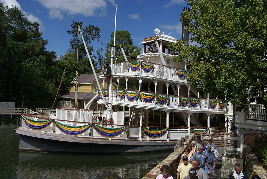Liberty Belle decoration for Tiana’s Showboat Jubilee