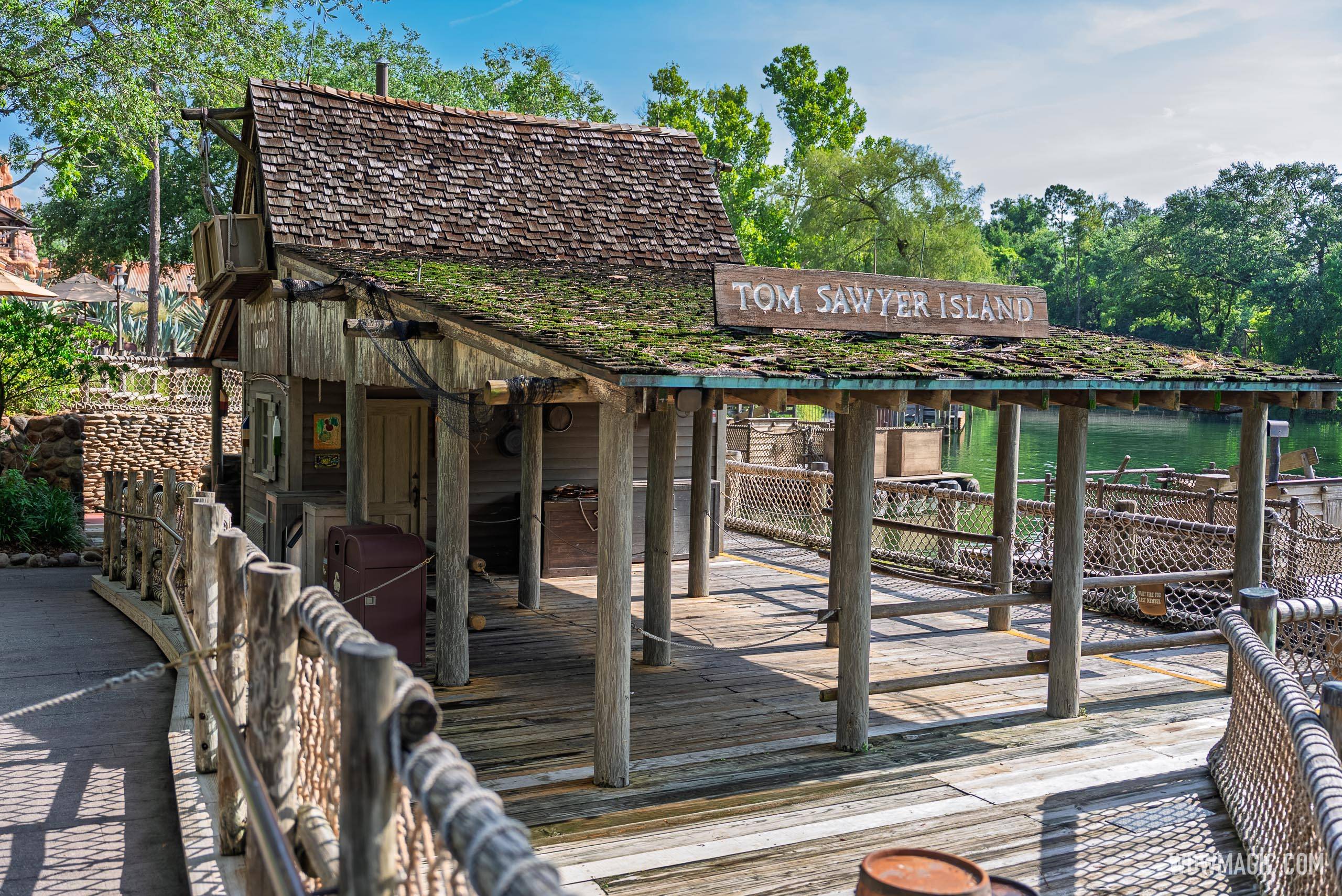 Tom Sawyer Island June 2025