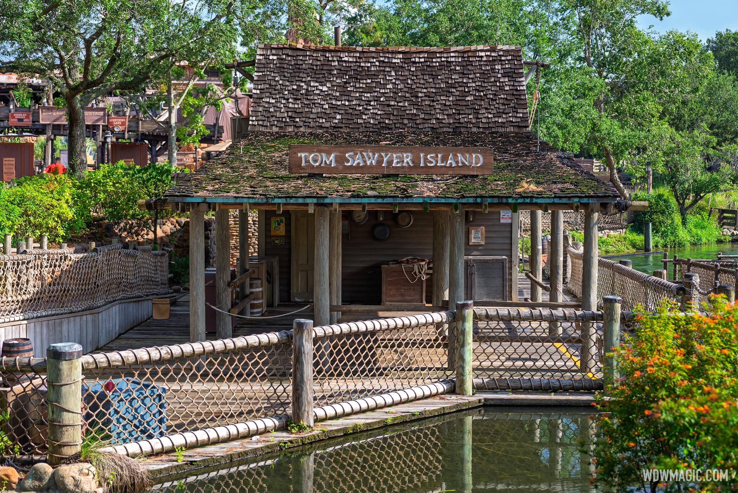 Tom Sawyer Island June 2025