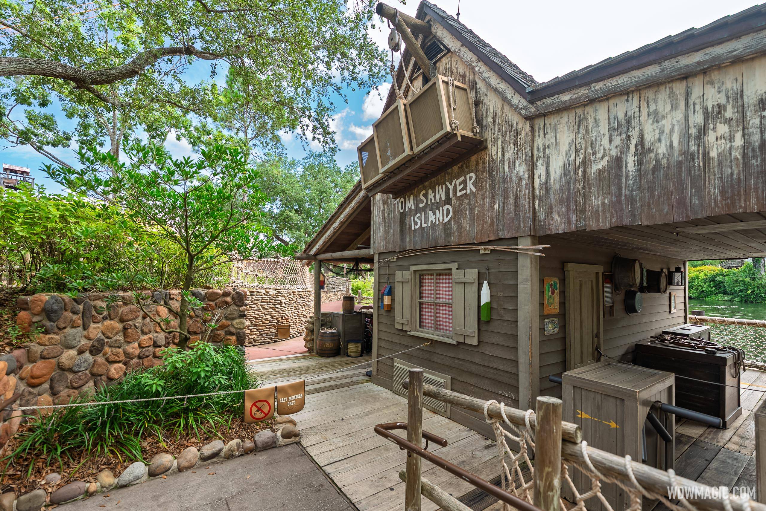 Tom Sawyer Island June 2025