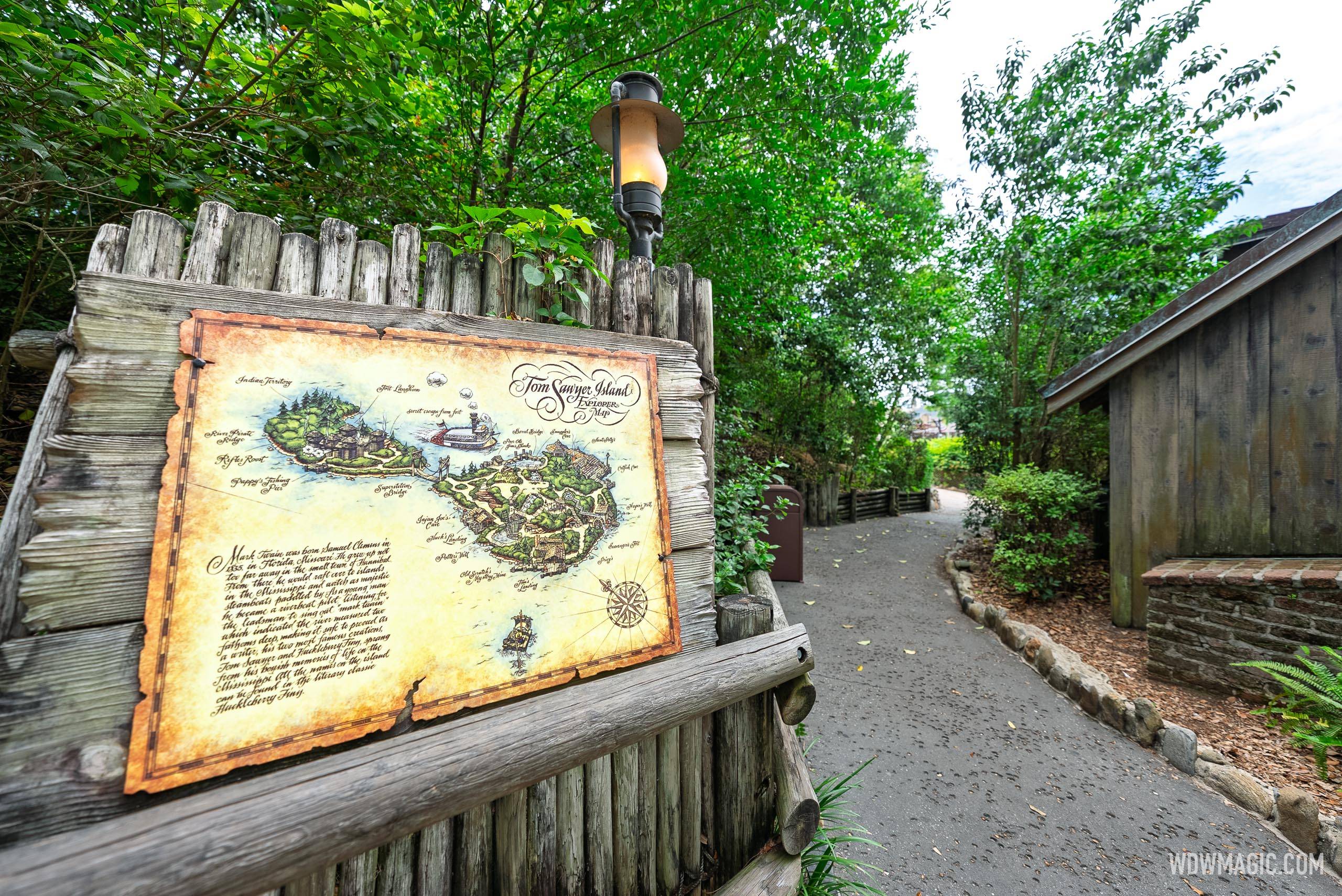 Tom Sawyer Island June 2025