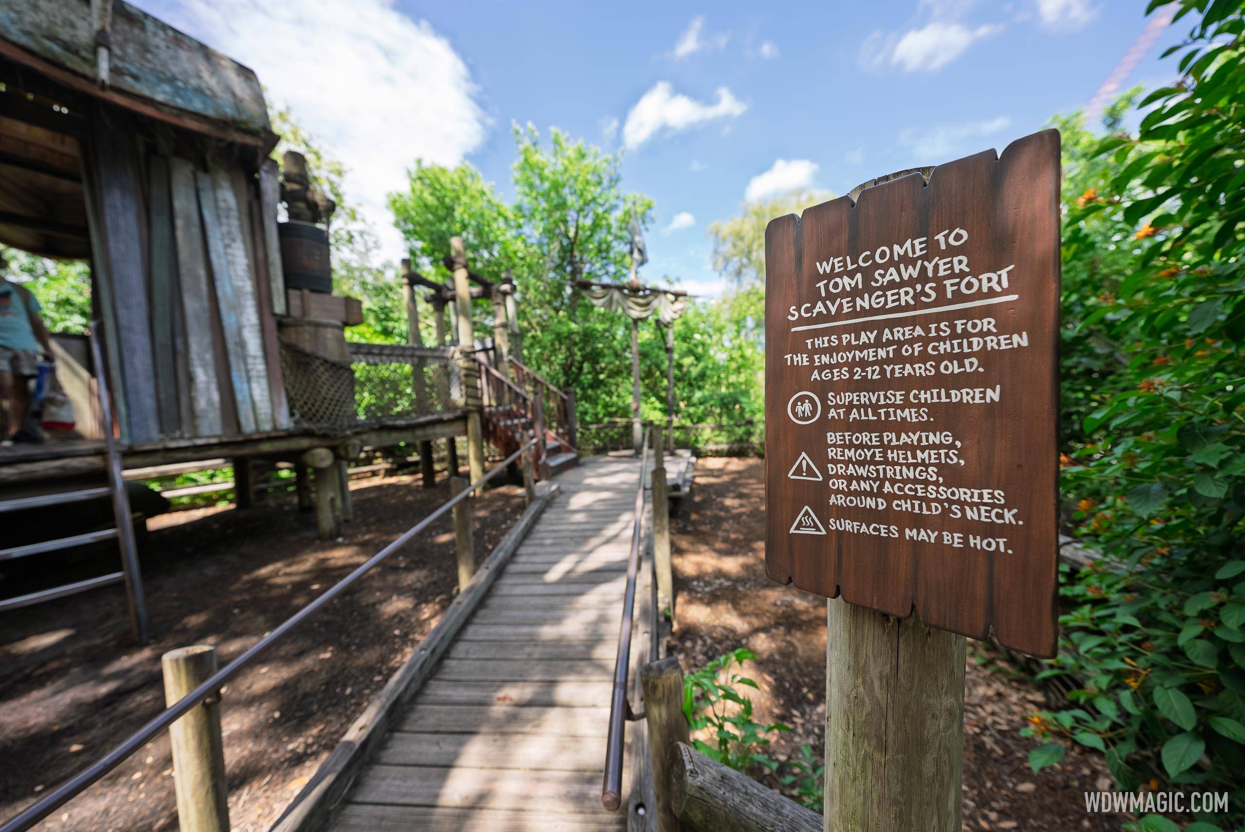 Tom Sawyer Island June 2025