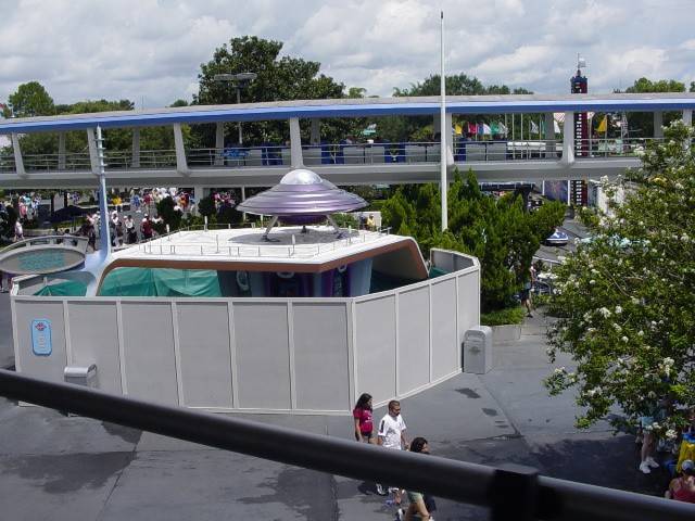 New DVC sales booth location construction
