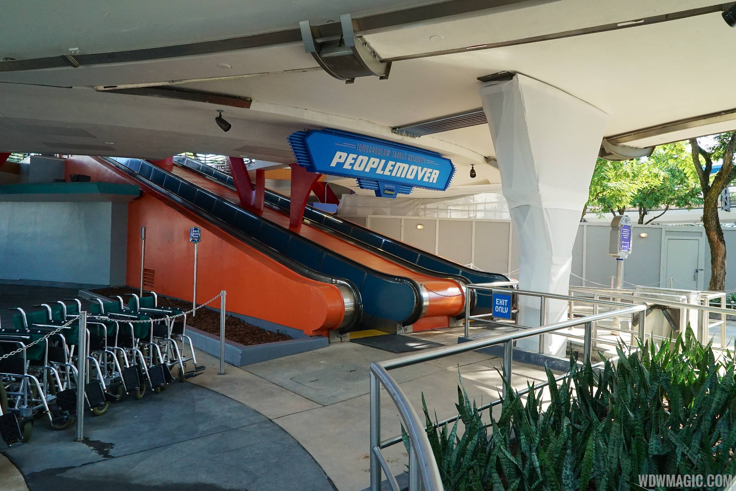 PHOTOS - Tomorrowland Transit Authority PeopleMover reopens with new color scheme