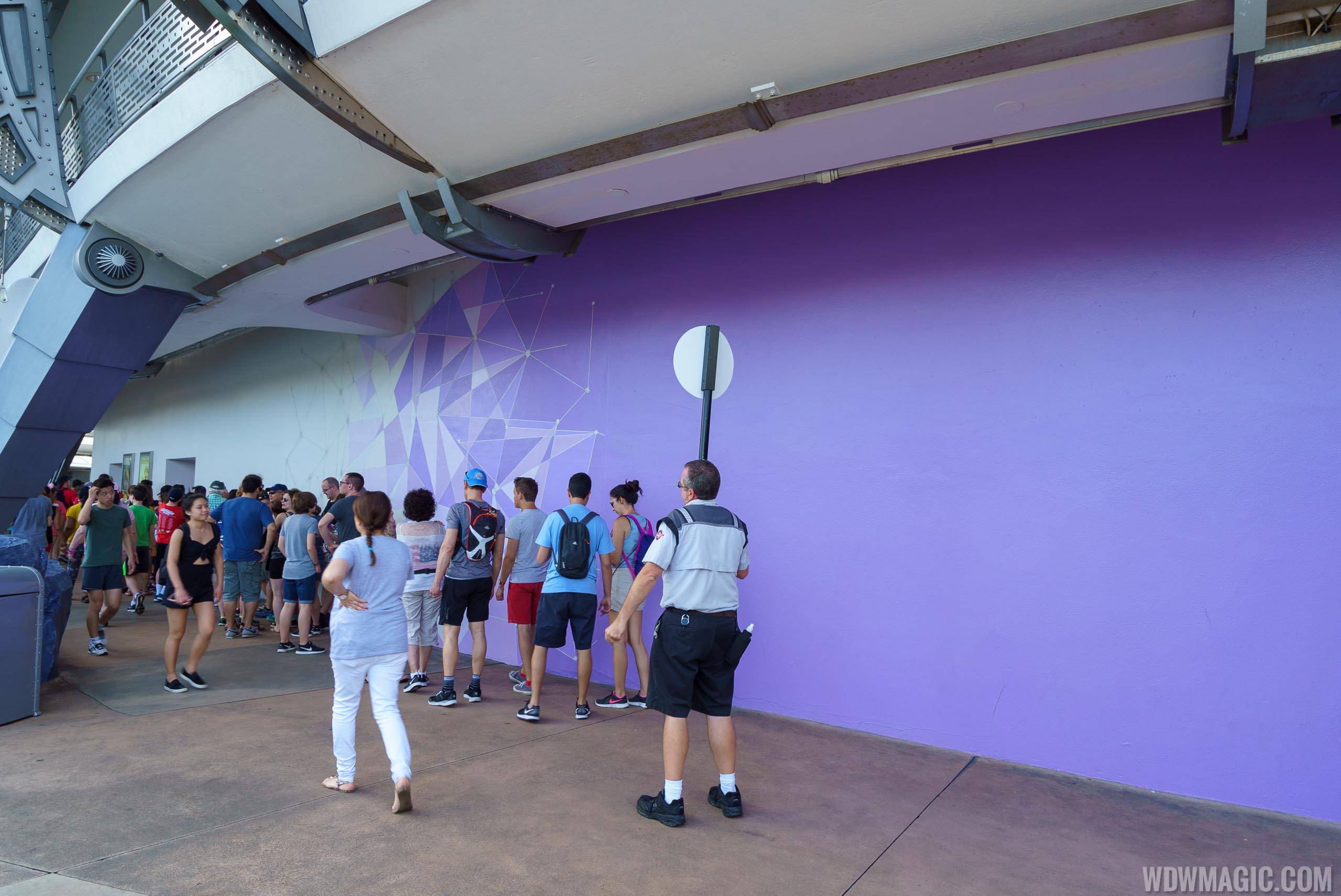 Disney Water Bottle - Tomorrowland Purple Wall