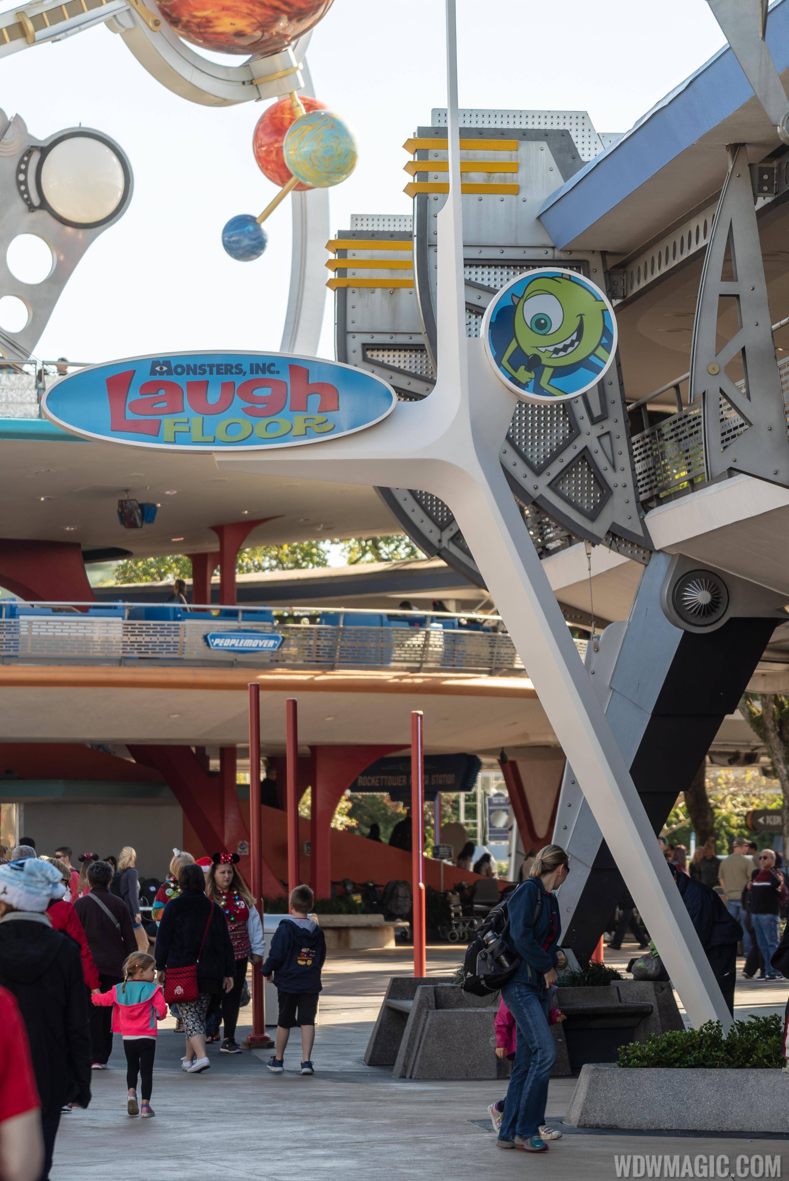 New Tomorrowland attraction marquee