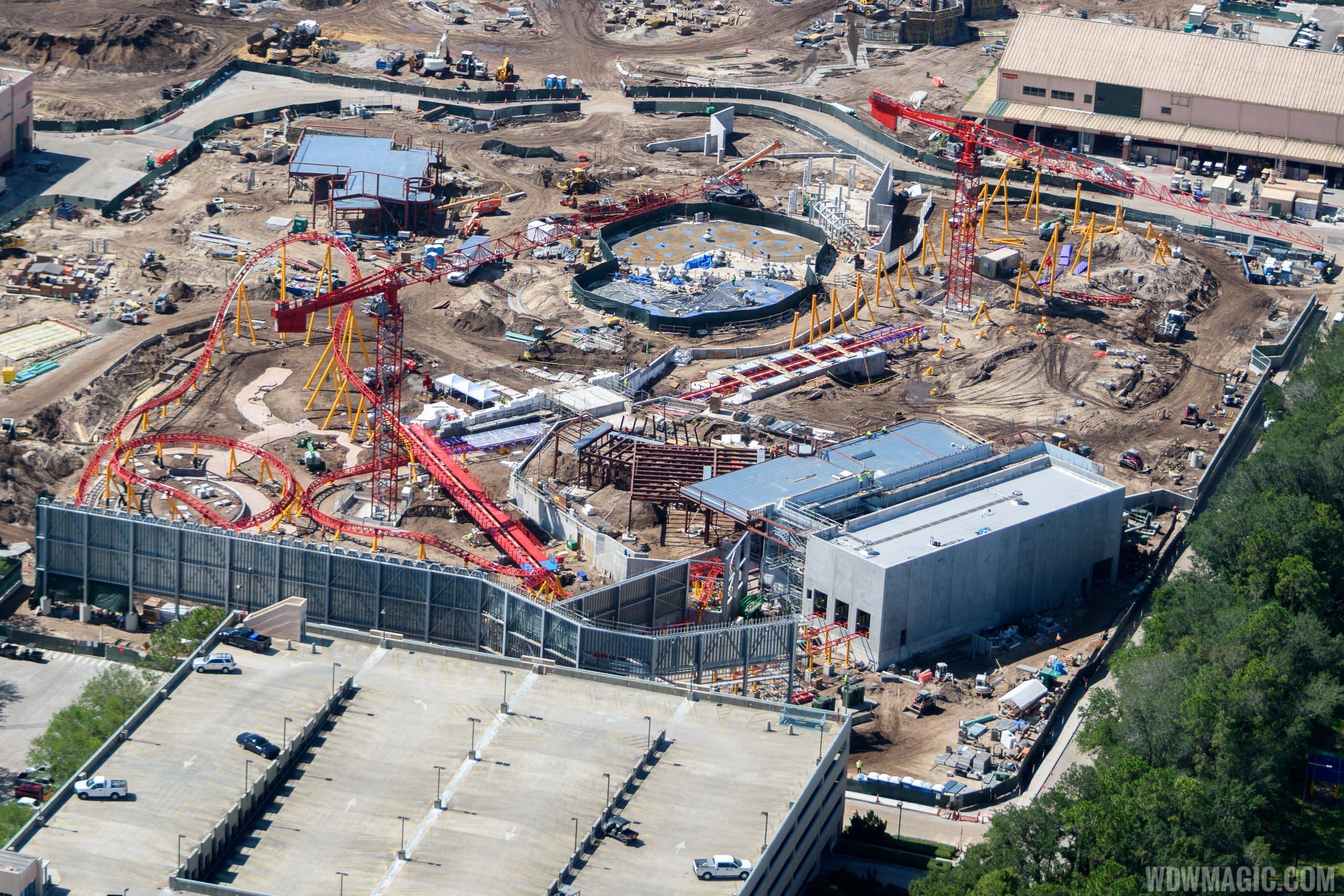 Toy Story Land currently under construction
