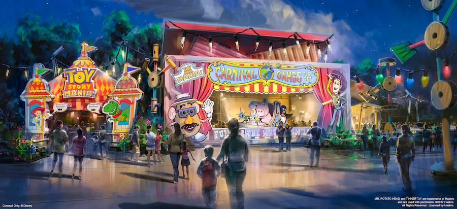 Toy Story Land concept art
