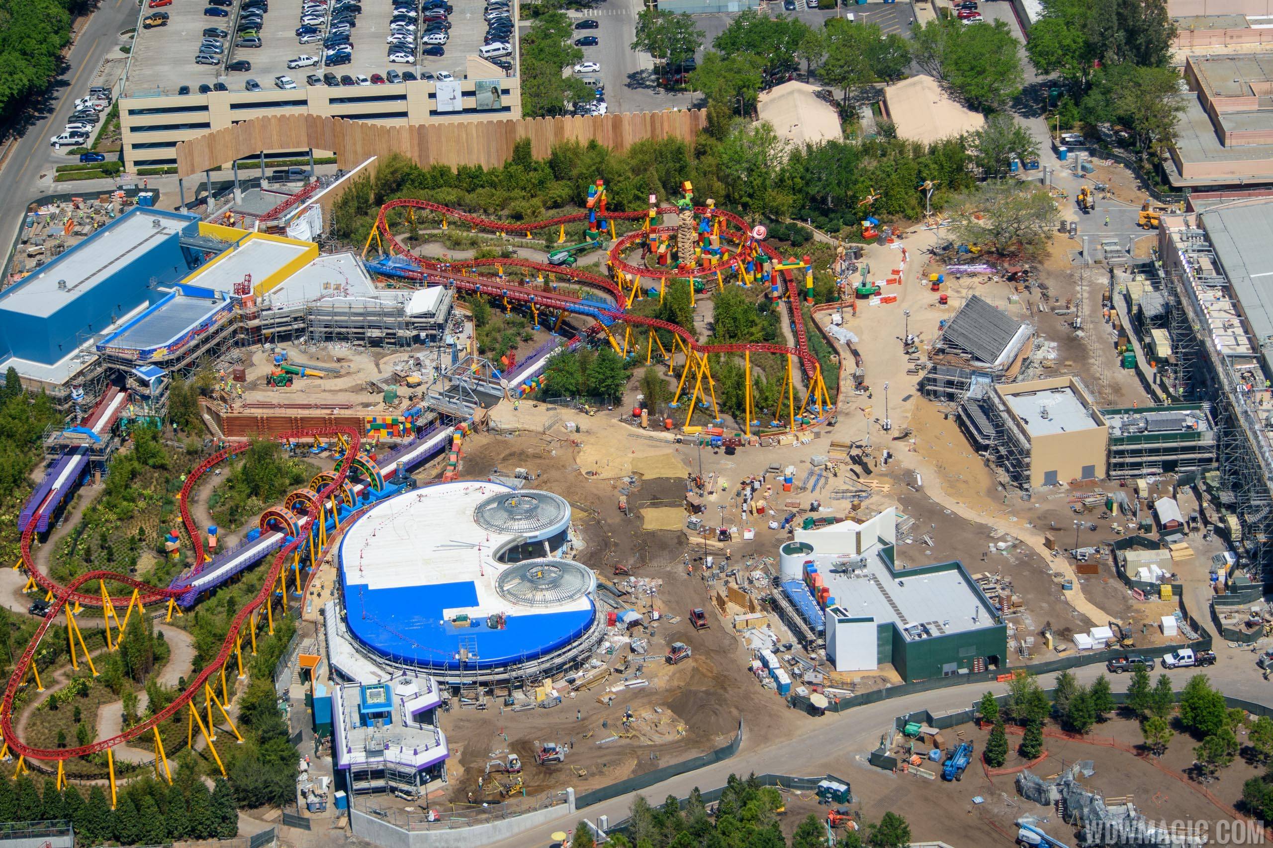 PHOTOS - Latest birds-eye view of Toy Story Land at Disney's Hollywood Studios