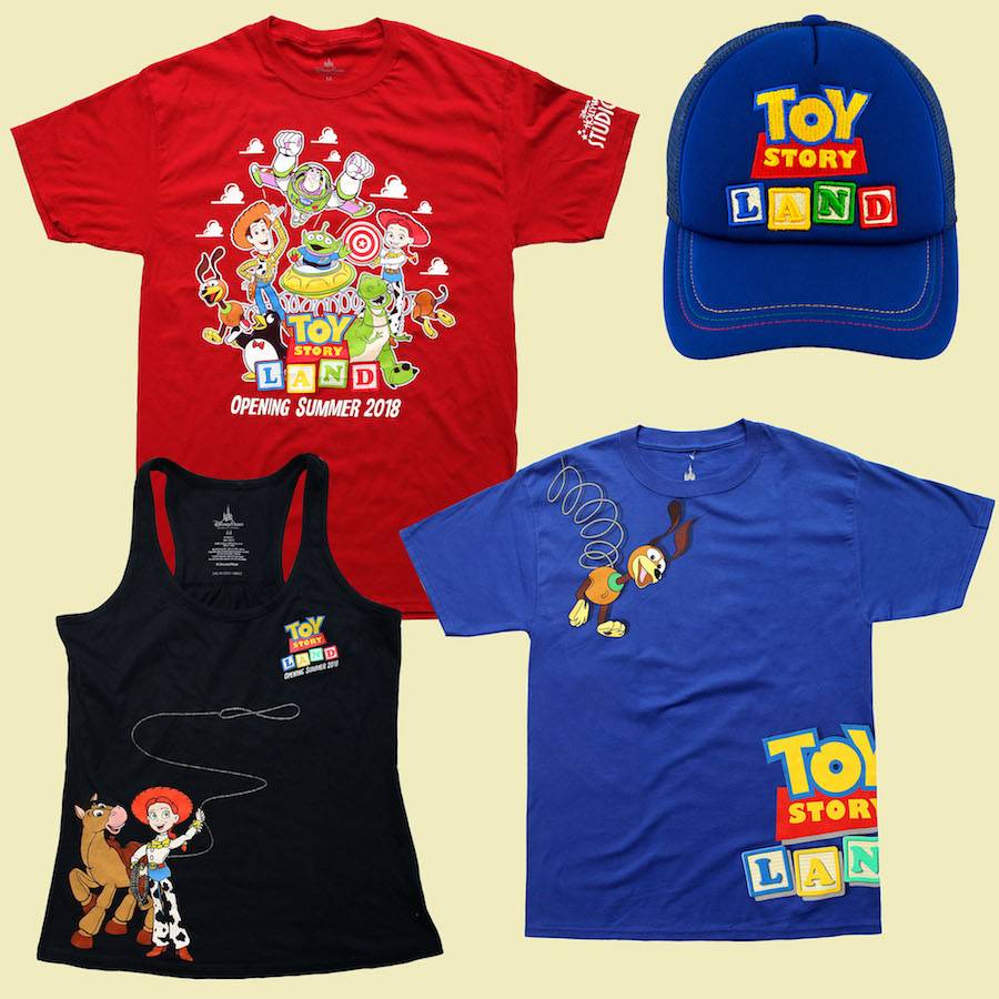 Toy Story Land t-shirts