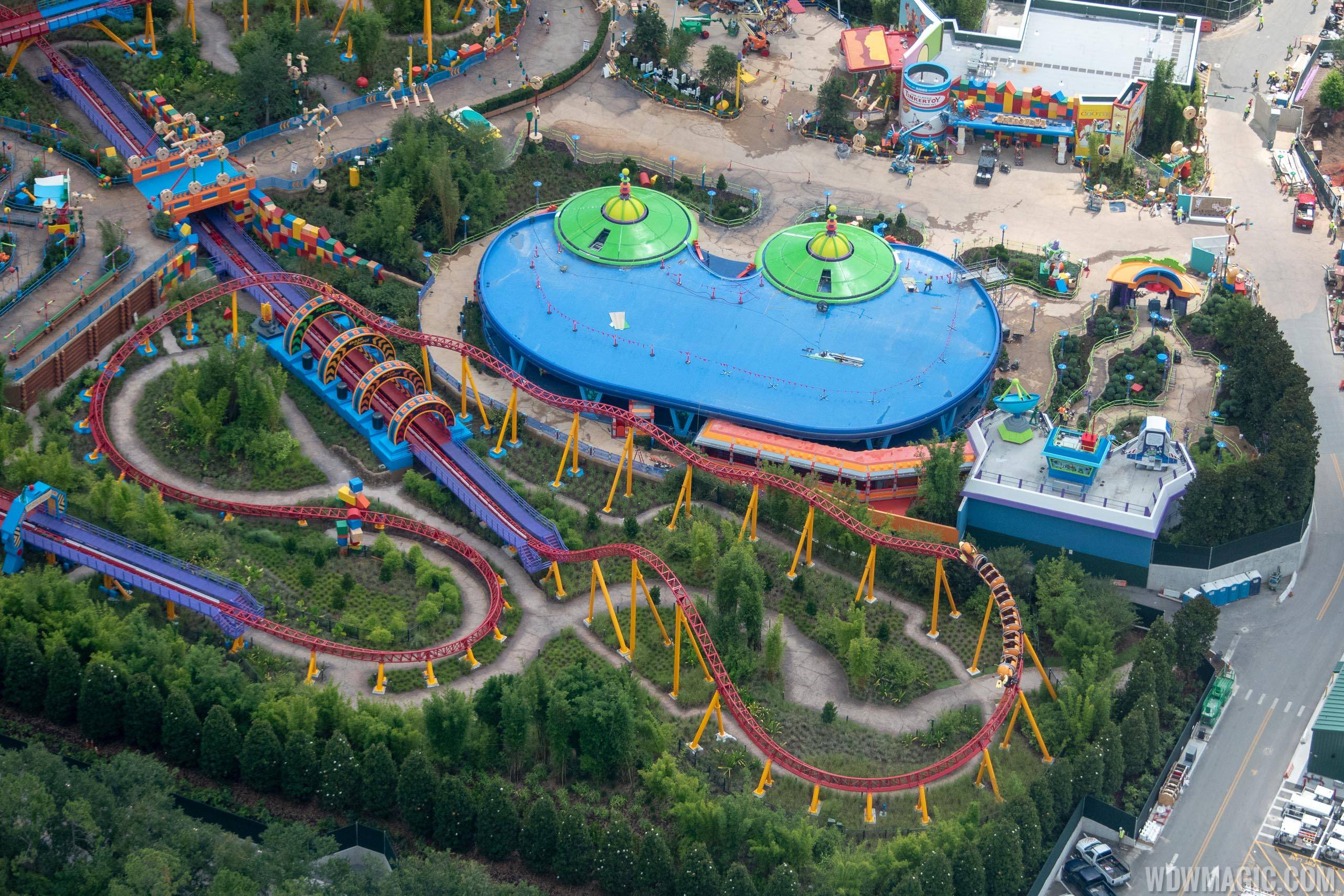 Toy Story Land construction - June 2018