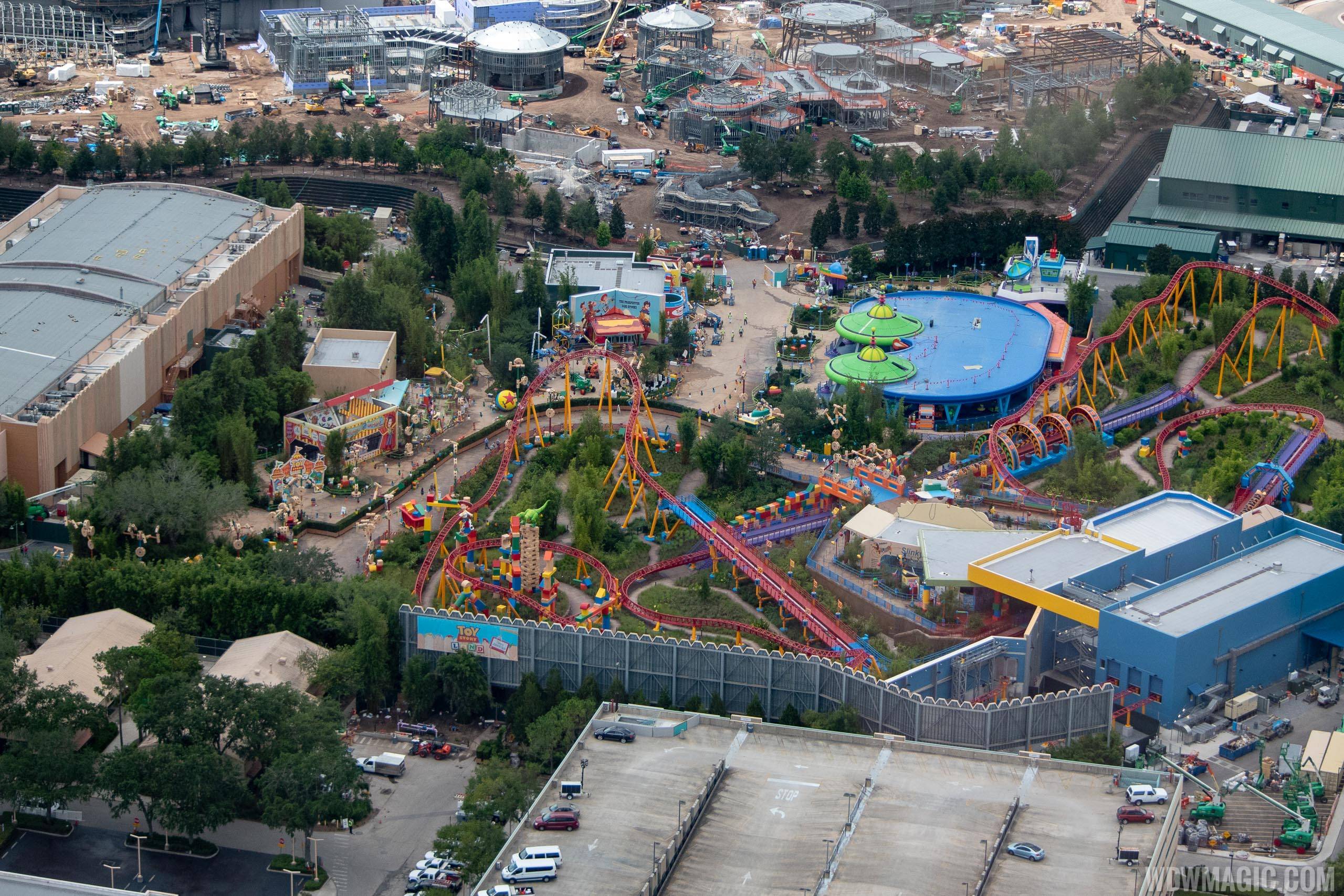 Toy Story Land construction - June 2018