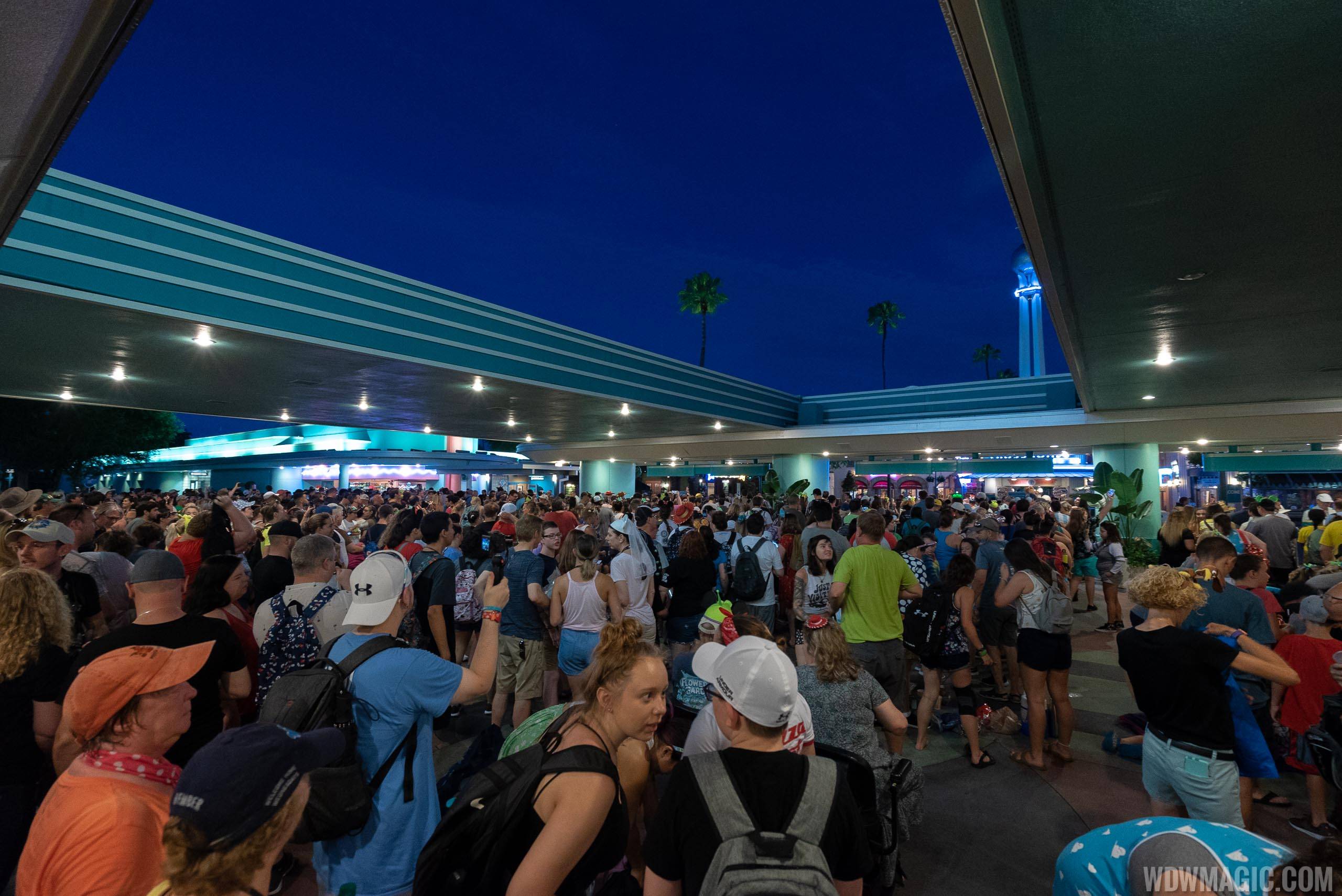 Guests began queuing at 4:30am to enter Disney's Hollywood Studios