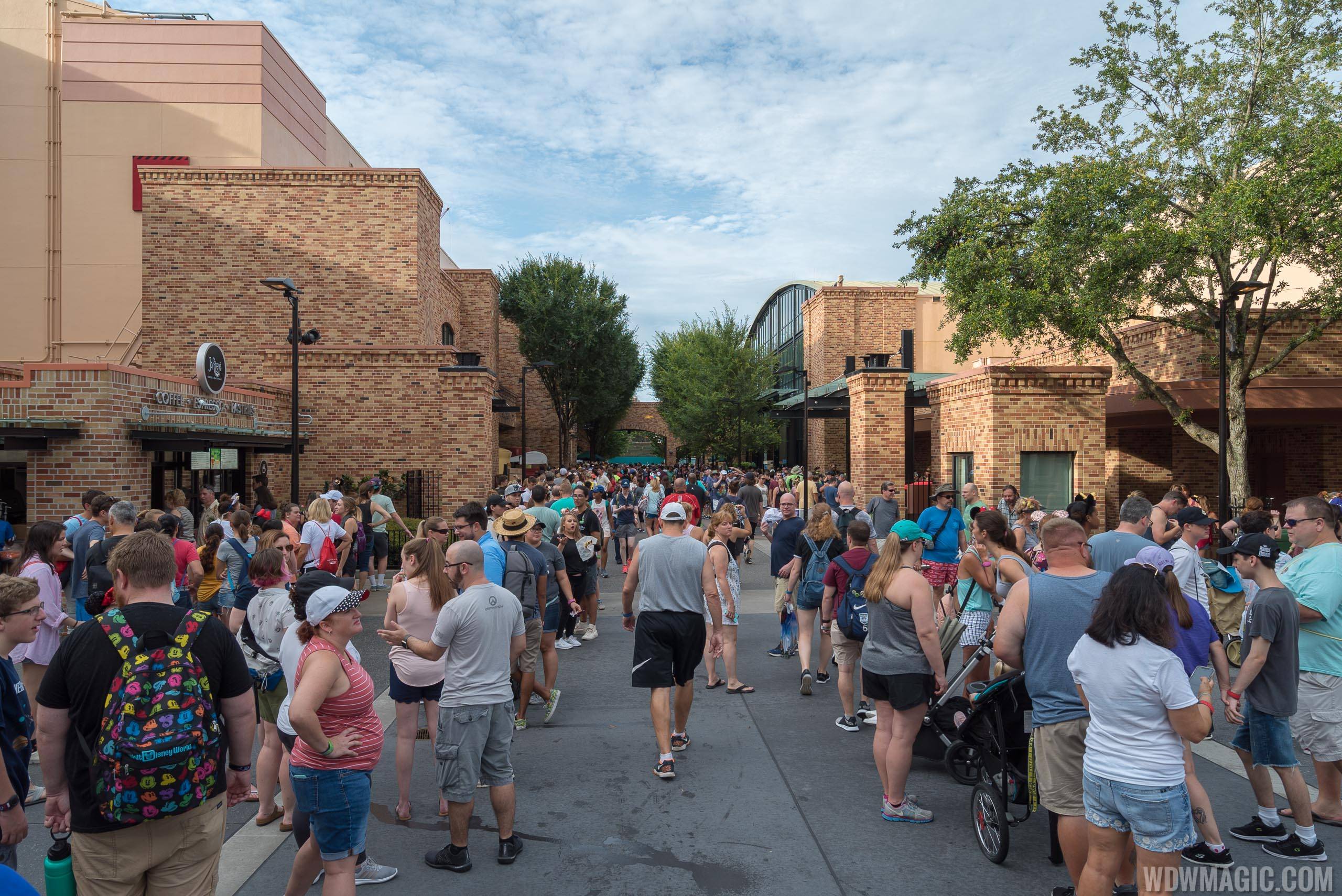 Pixar Place held overflow queues