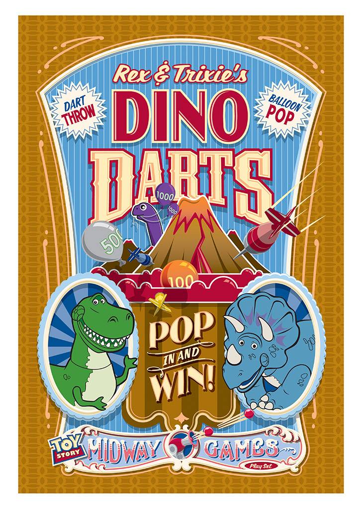 Rex and Trixie’s Dino Darts