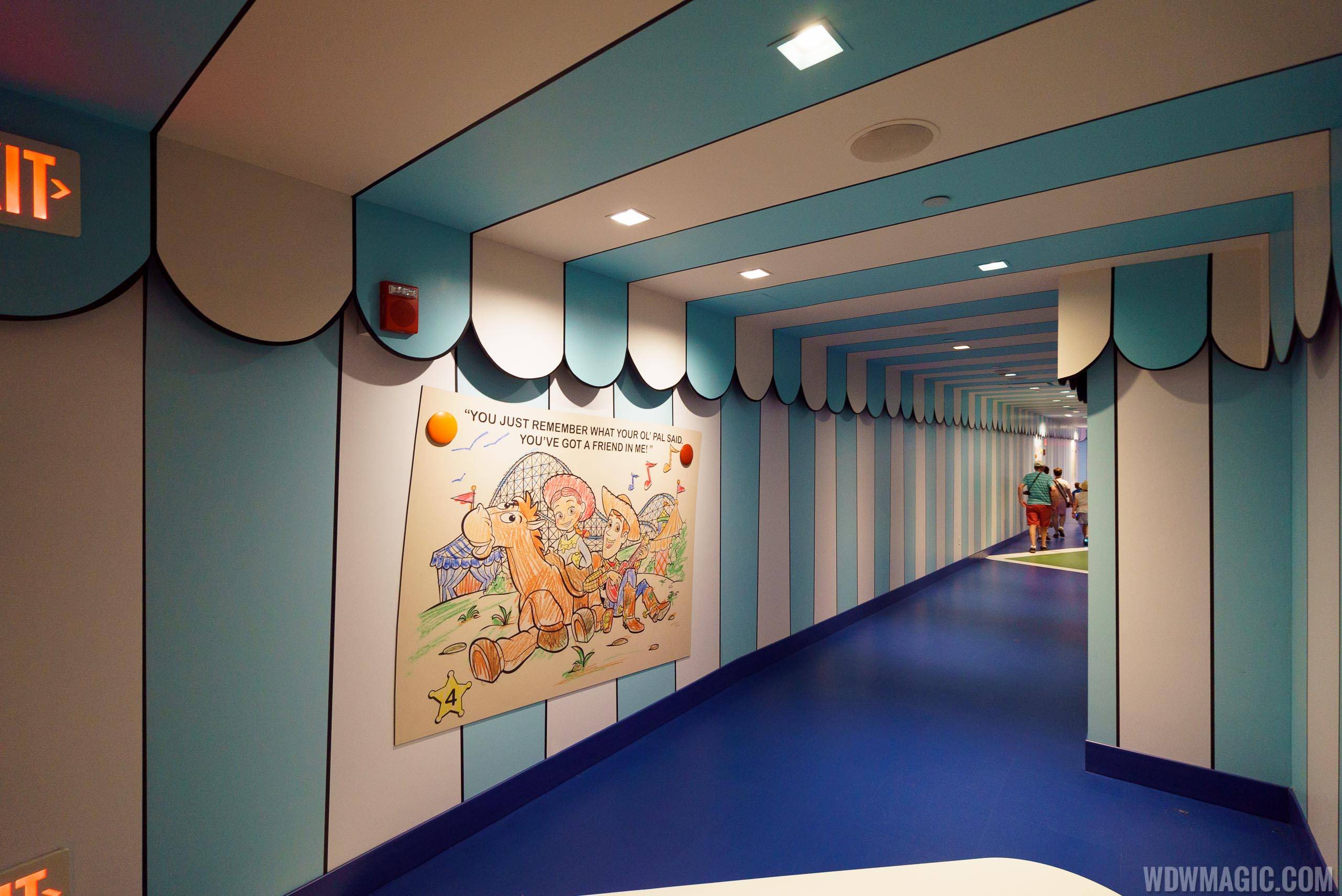 Third Track expansion at Toy Story Mania