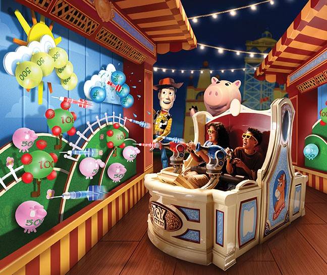 New Toy Story Mania concept art