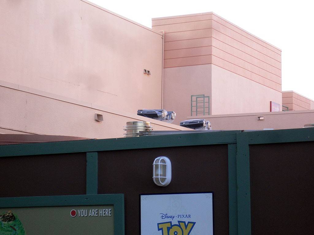 Latest Toy Story Mania construction photos