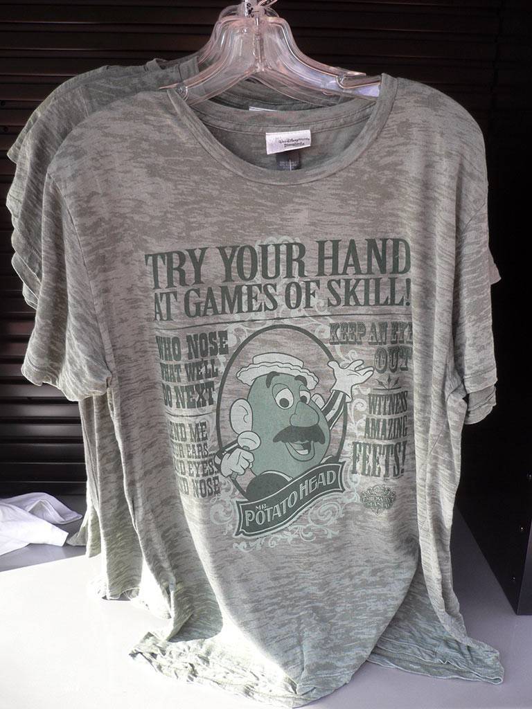 Toy Story Midway Mania merchandise now on sale at the Studios