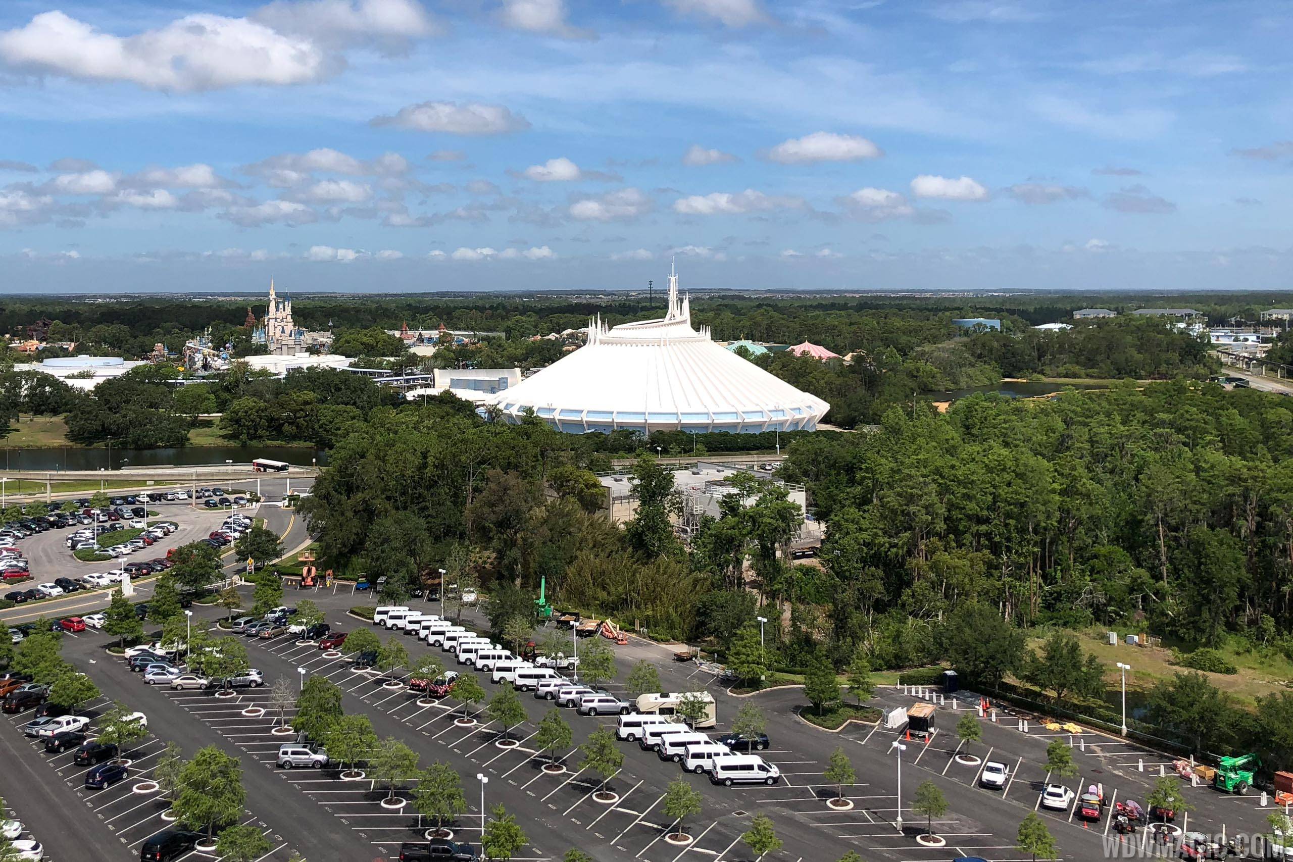 PHOTOS - A look at ground preparation for Tron at the Magic Kingdom