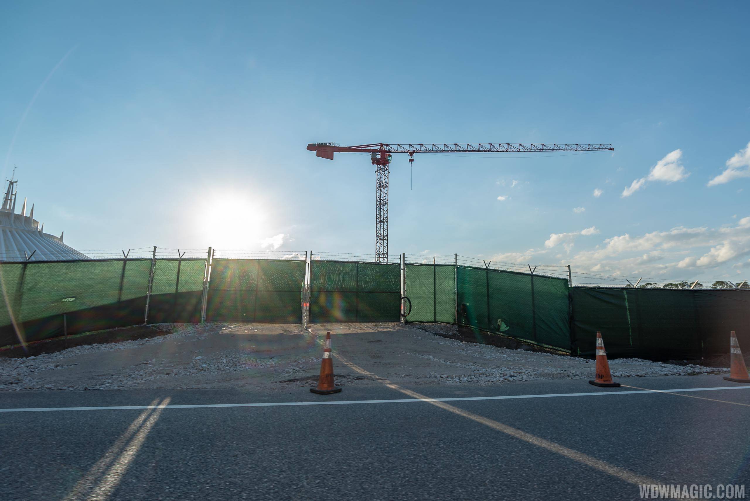 Tron construction site - February 2019