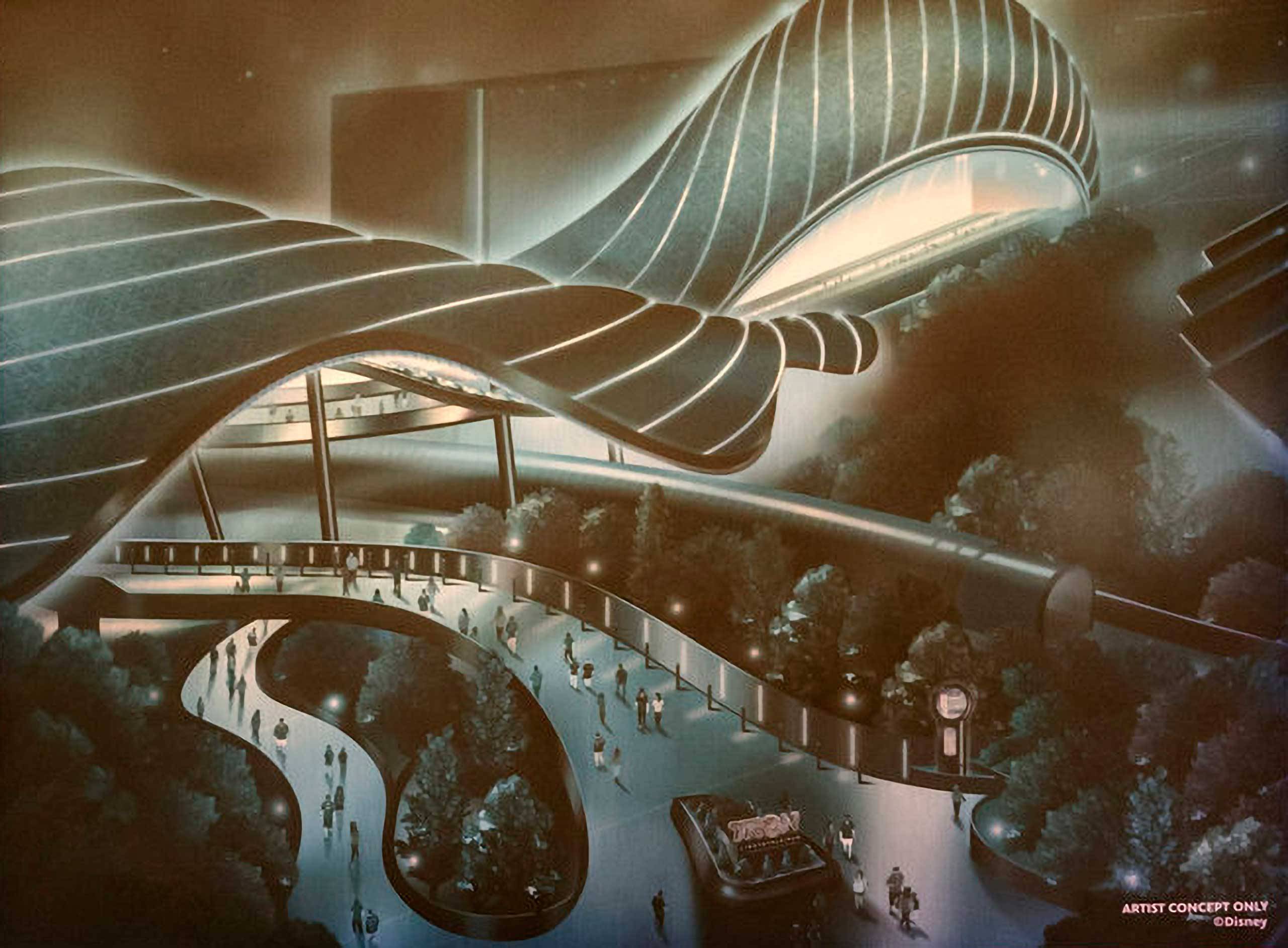 Modern Building Concept Art