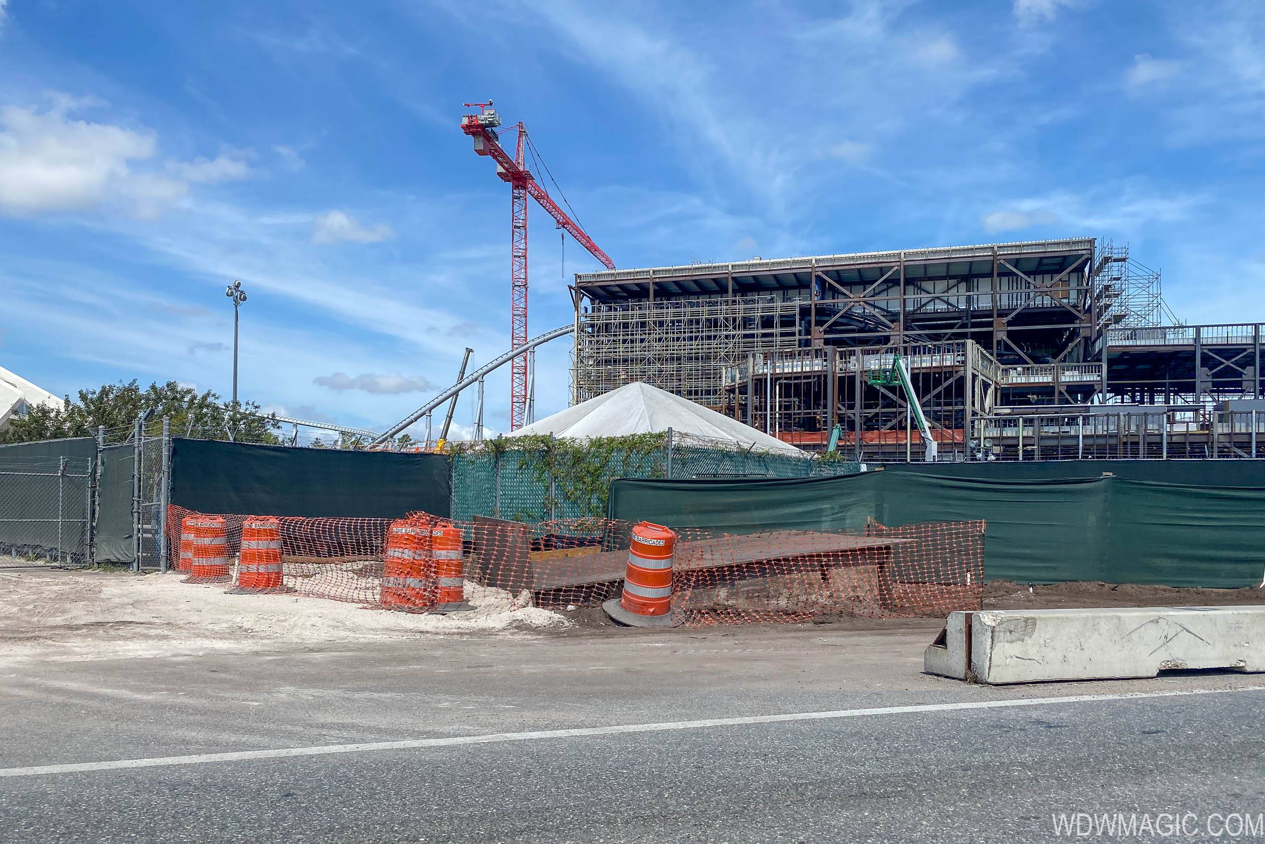 PHOTOS - Construction on some new projects comes to a halt at Walt Disney World