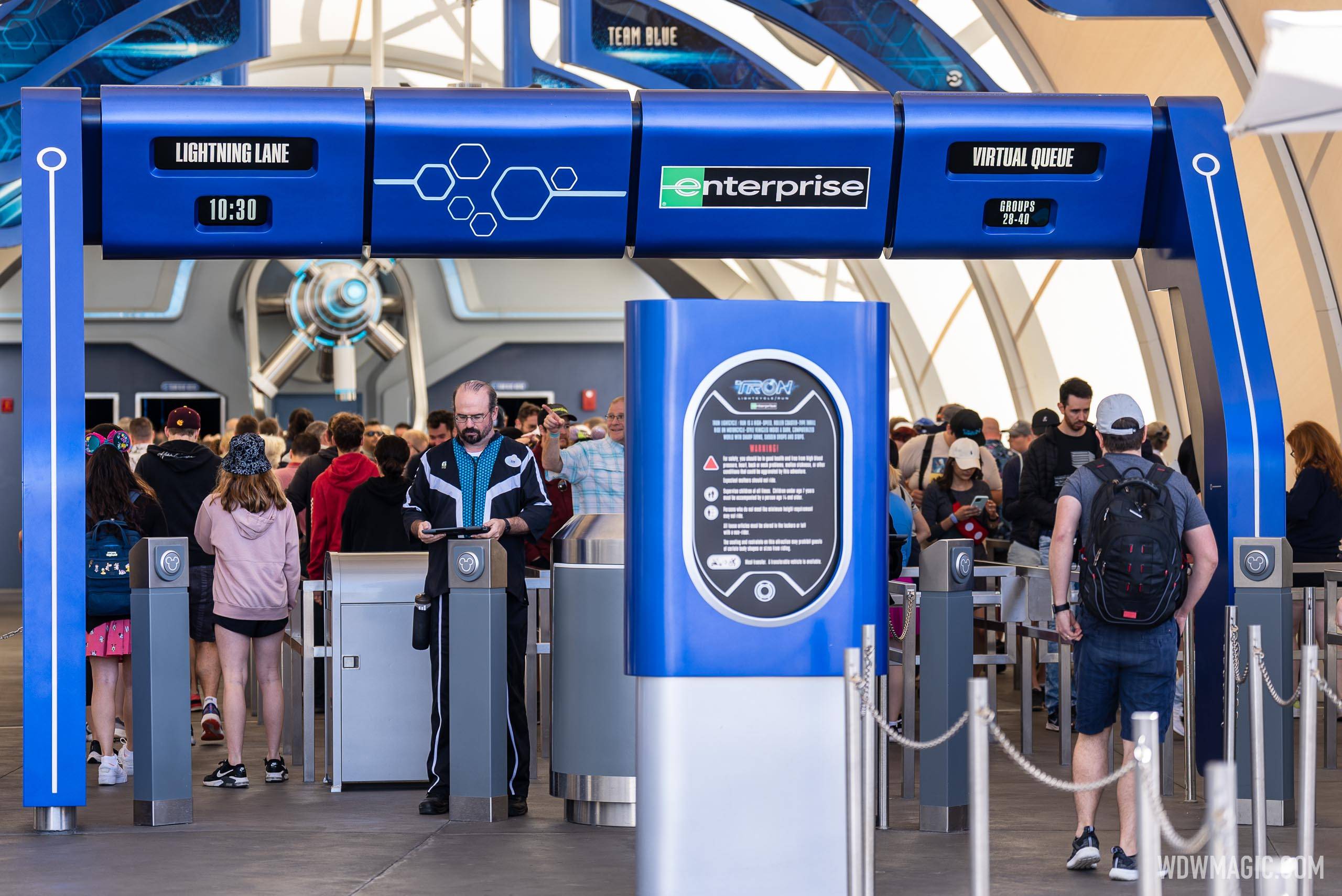 TRON Lightcycle Run Individual Lightning Lane pricing has remained unchanged since opening
