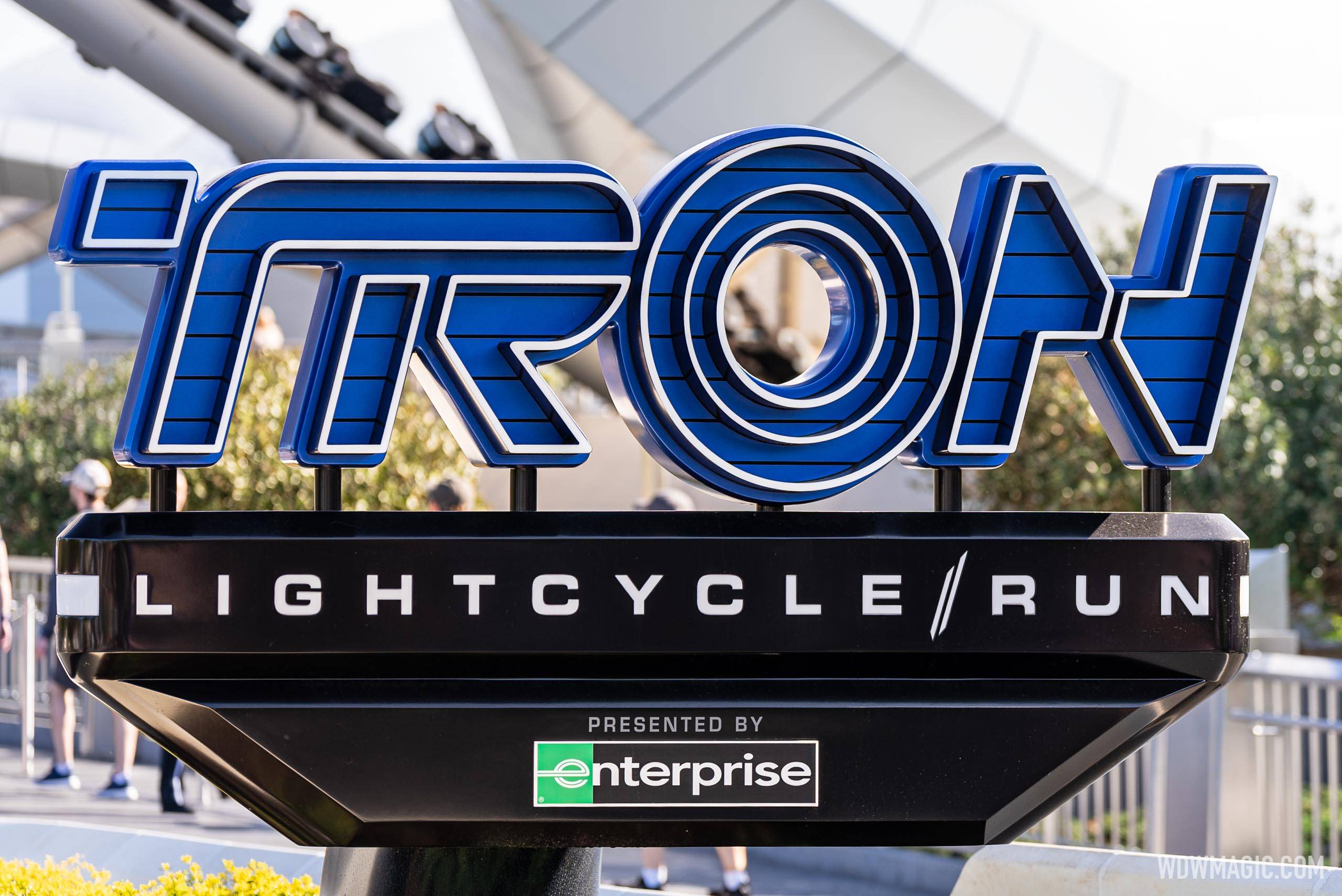 TRON Lightcycle Run daytime