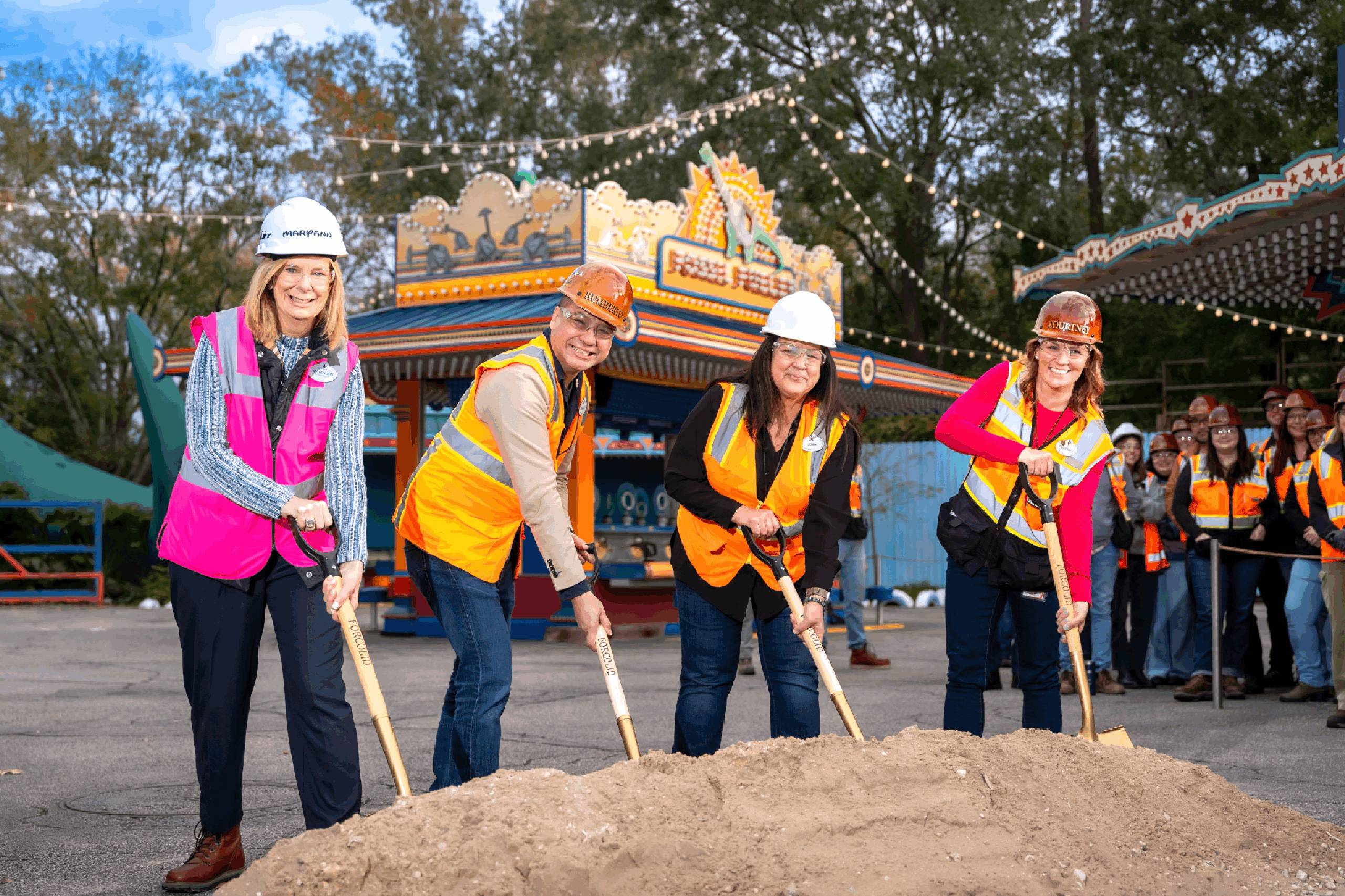 Walt Disney Imagineering Ground Breaking Ceremony at Tropical Americas in Animal Kingdom