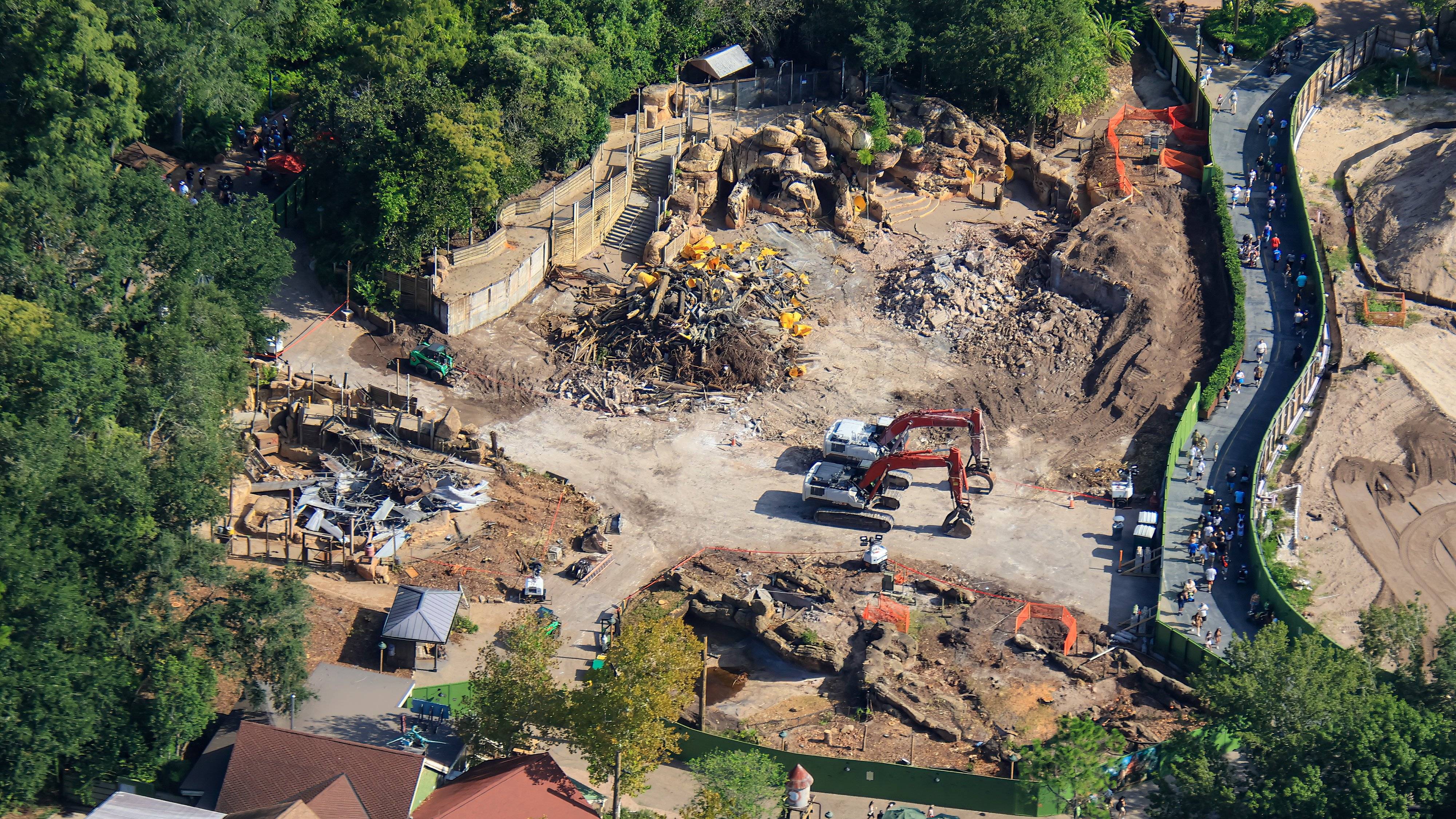 Boneyard and Dig Site demolished - Photo by @bioreconstruct