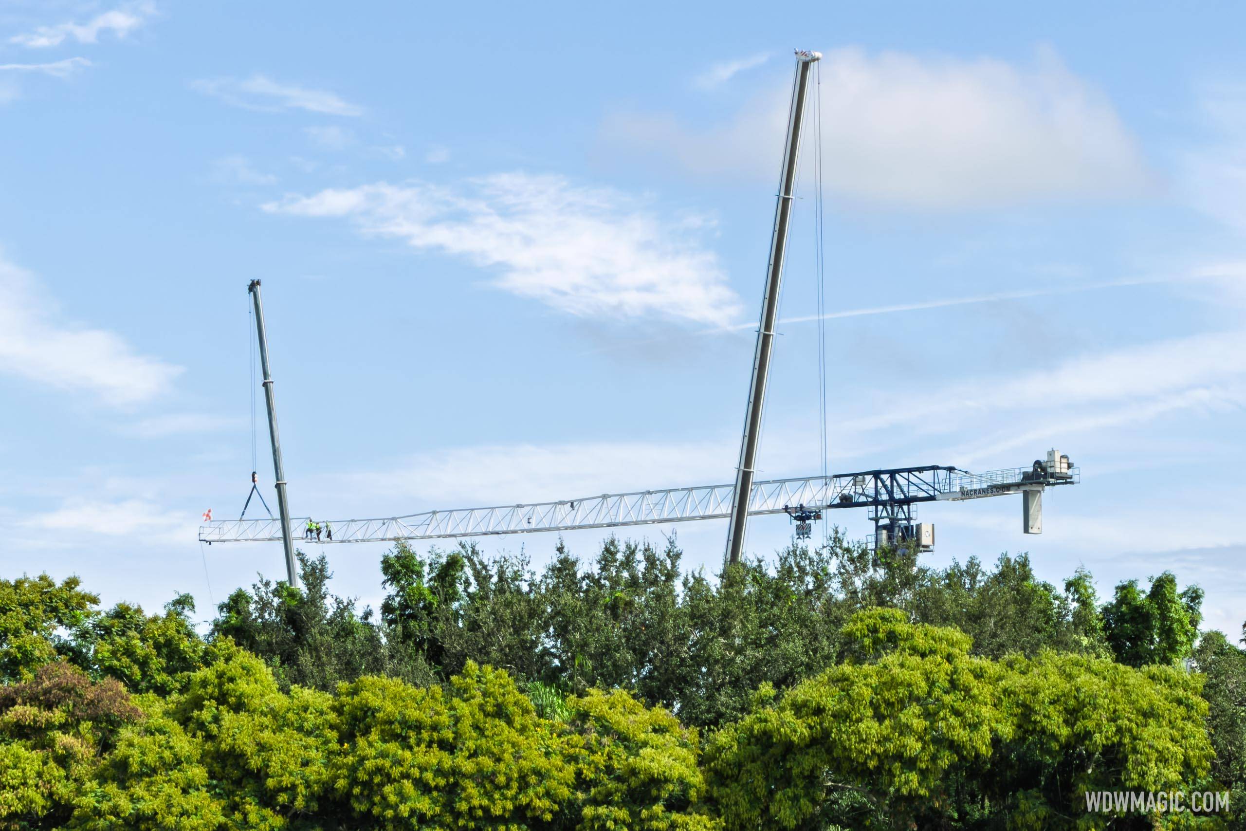 Tropical Americas Construction - Tower Crane Install - September 23, 2025